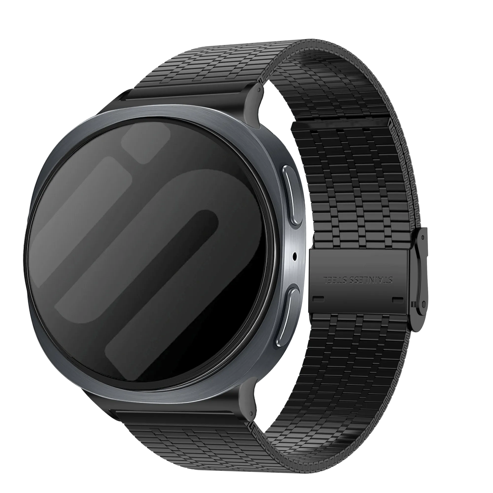 Bracelet acier fin Samsung Galaxy Watch 9 - 44mm (noir)