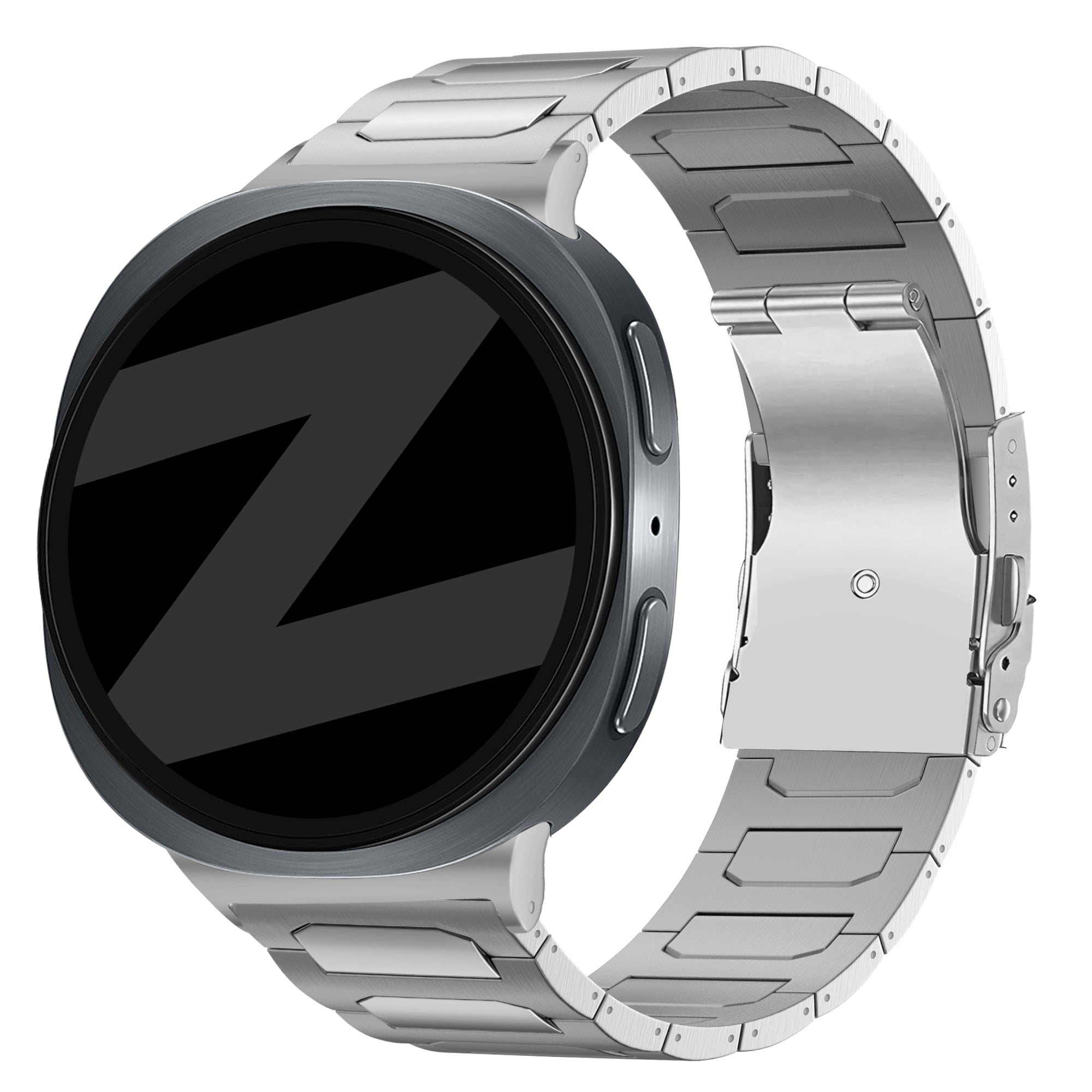 Bandz Bracelet titane 'Deluxe' Samsung Galaxy Watch 9 - 44mm (argent)