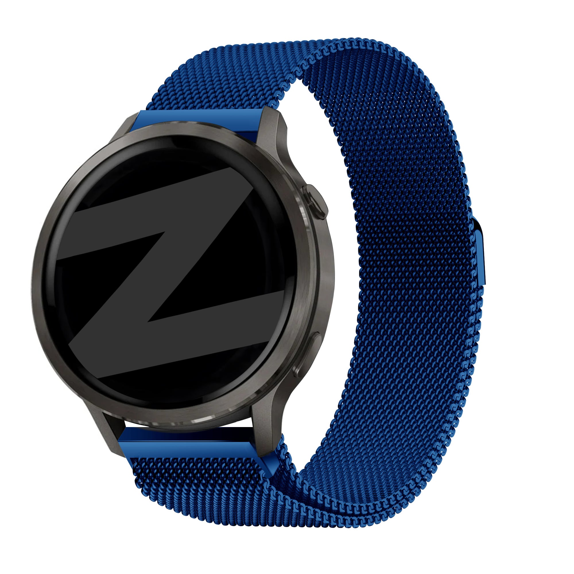 Bandz Bracelet milanais 'Loop' Garmin Forerunner 70 (bleu)