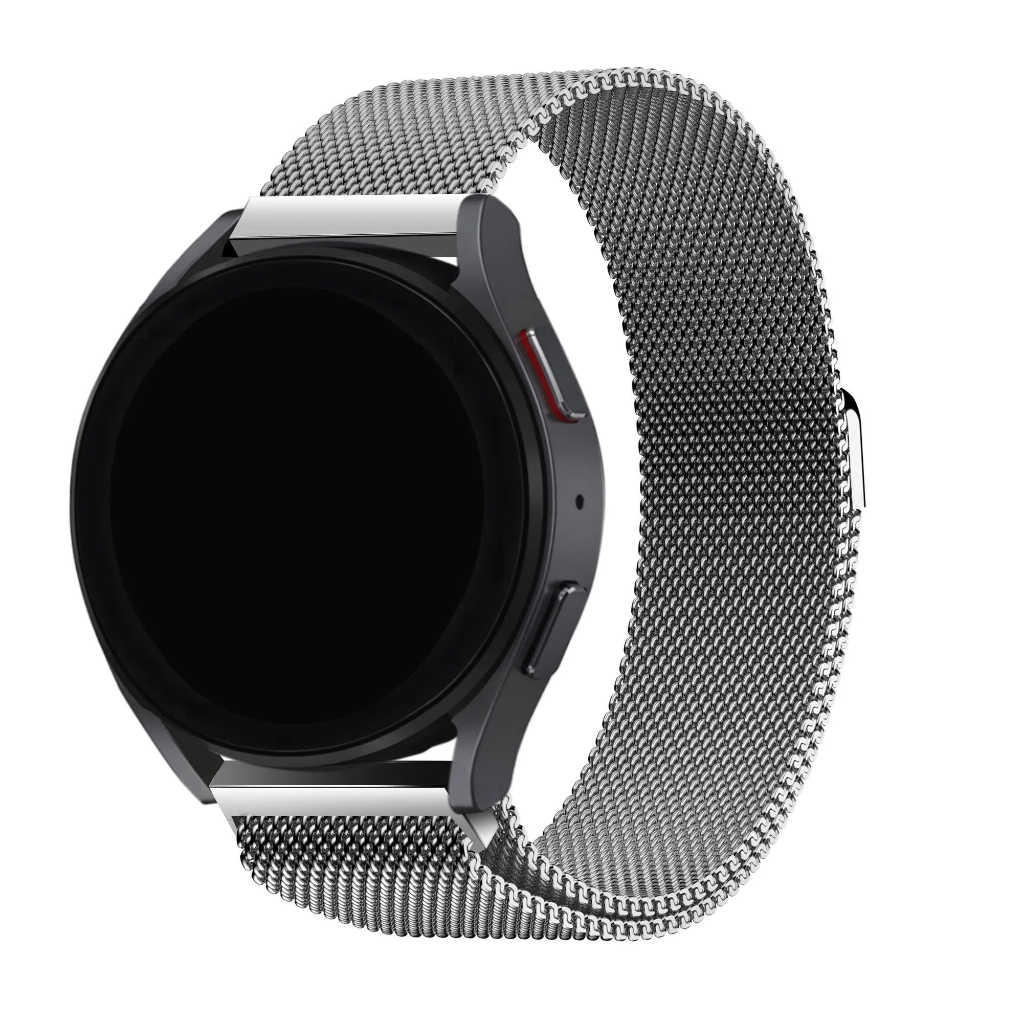 BALR Polar Grit X Milanese Strap (Silver)