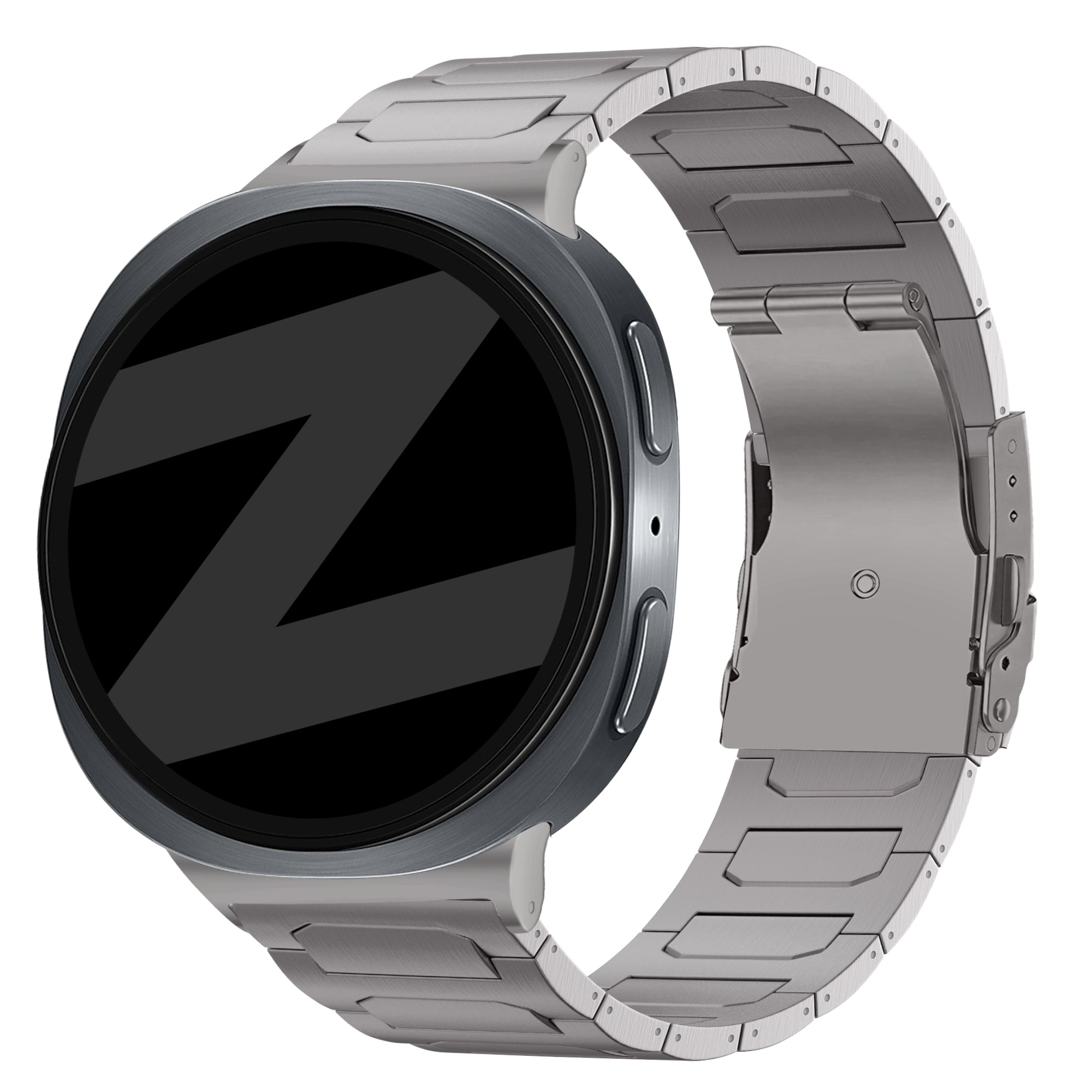 Bandz Bracelet titane 'Deluxe' Samsung Galaxy Watch 9 - 44mm (lumière stellaire)