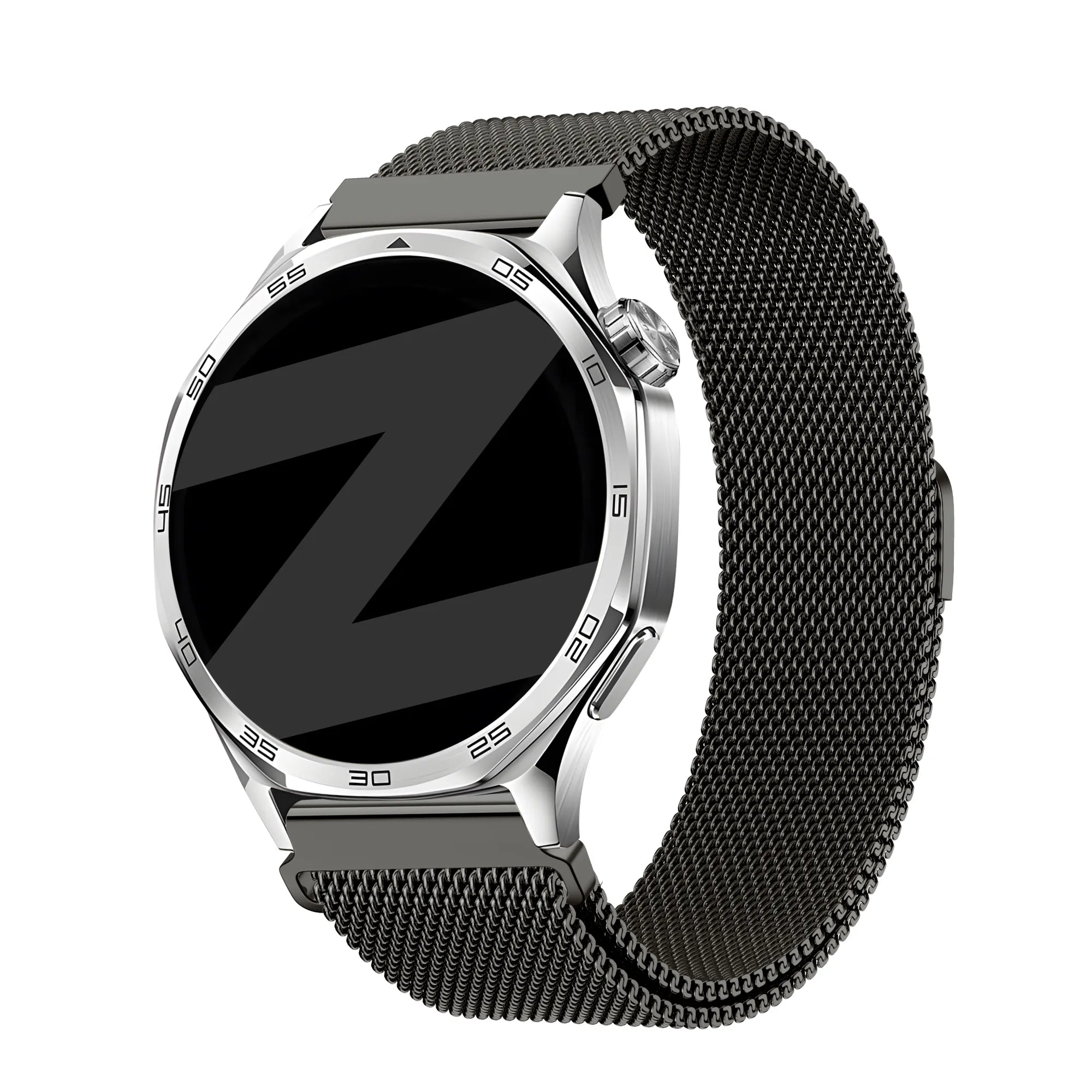 Bandz Bracelet milanais 'One Push' Huawei Watch GT 2 46mm (gris titane)