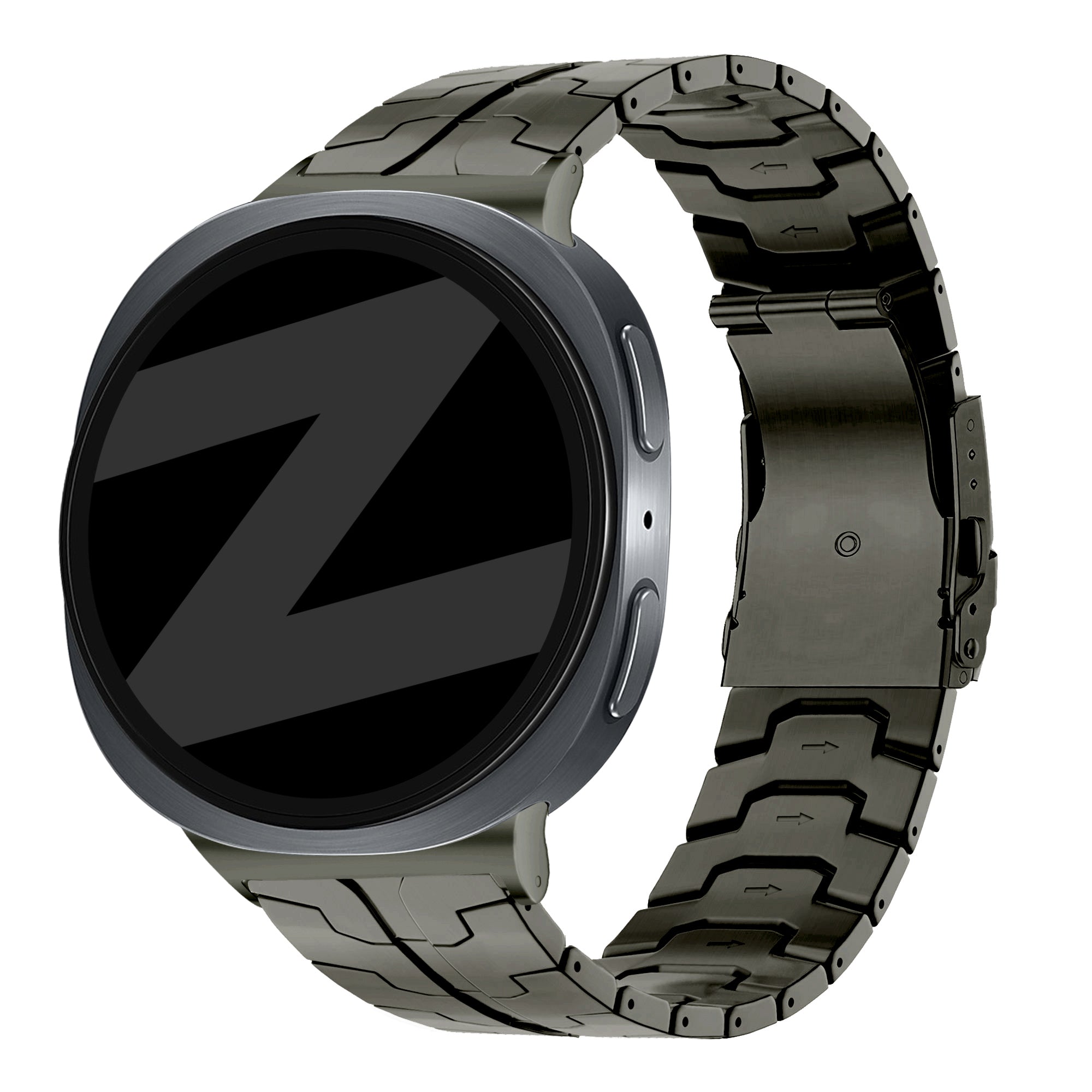 Bandz Bracelet acier 'Iron' Samsung Galaxy Watch 8 - 44mm (graphite)