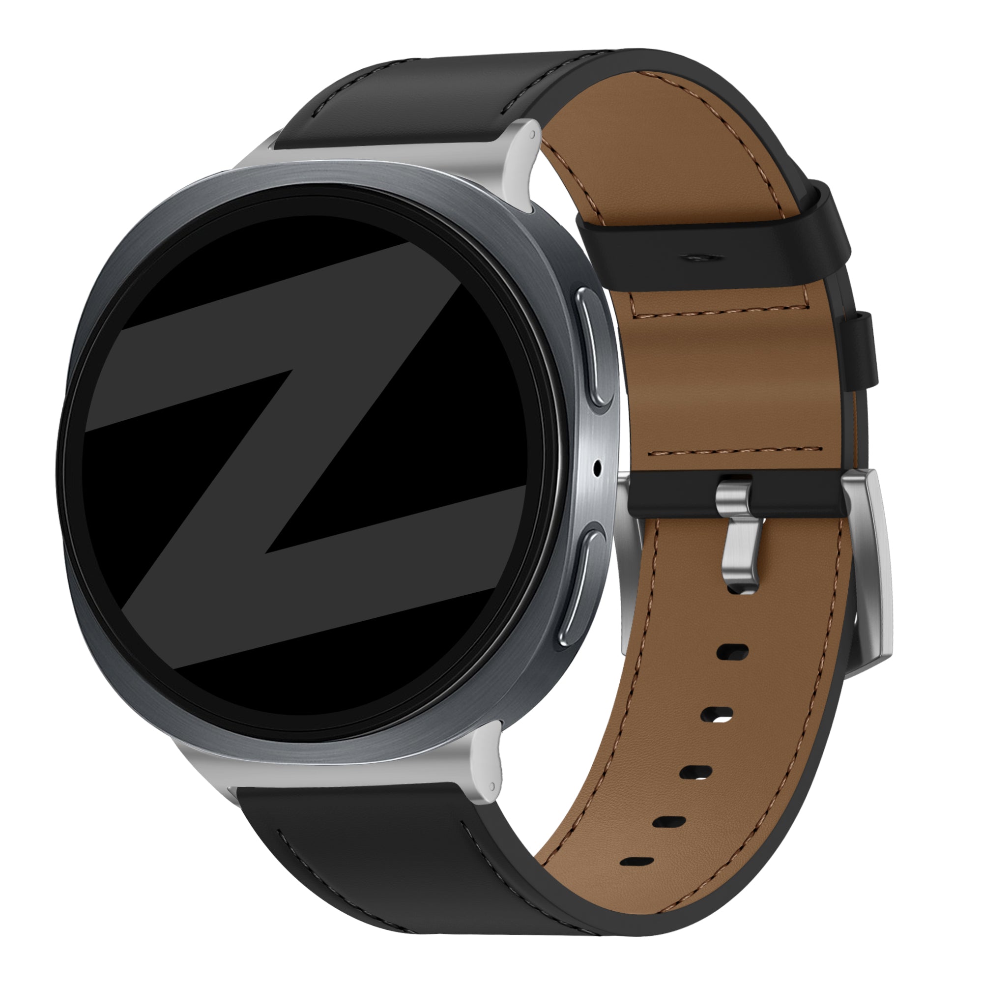 Bandz Bracelet cuir 'Classic' Samsung Galaxy Watch 9 - 40mm (noir)