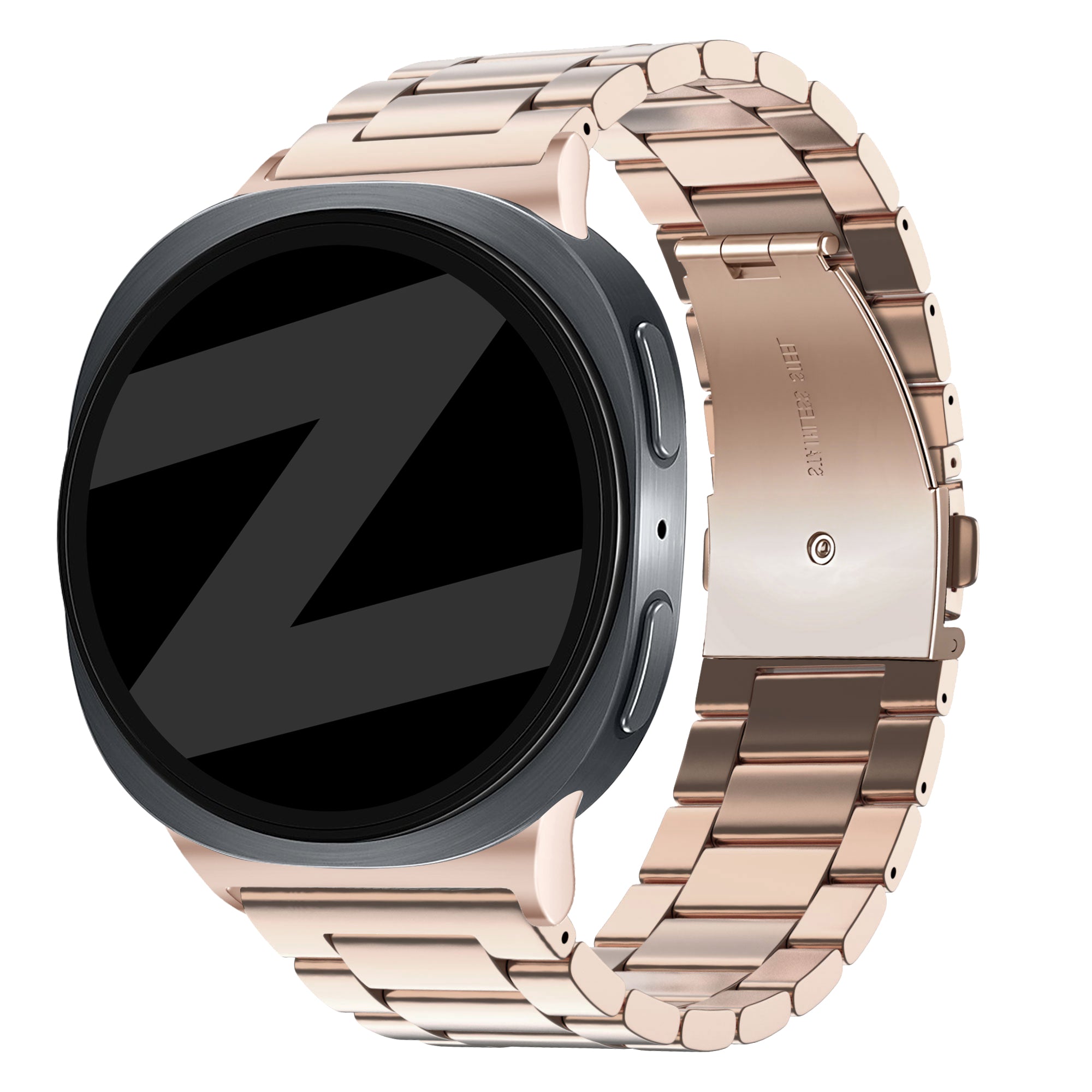 Bandz Bracelet acier 'Classic' Samsung Galaxy Watch 8 Classic (rose-doré)
