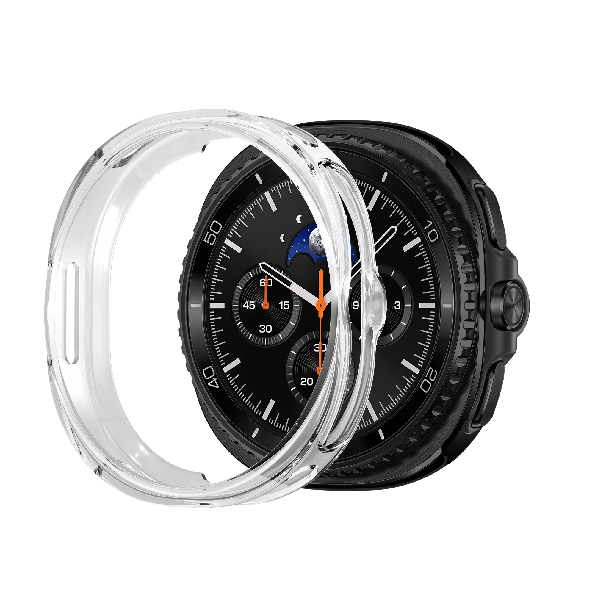Bandz Coque TPU Samsung Galaxy Watch 8 Classic (transparent)