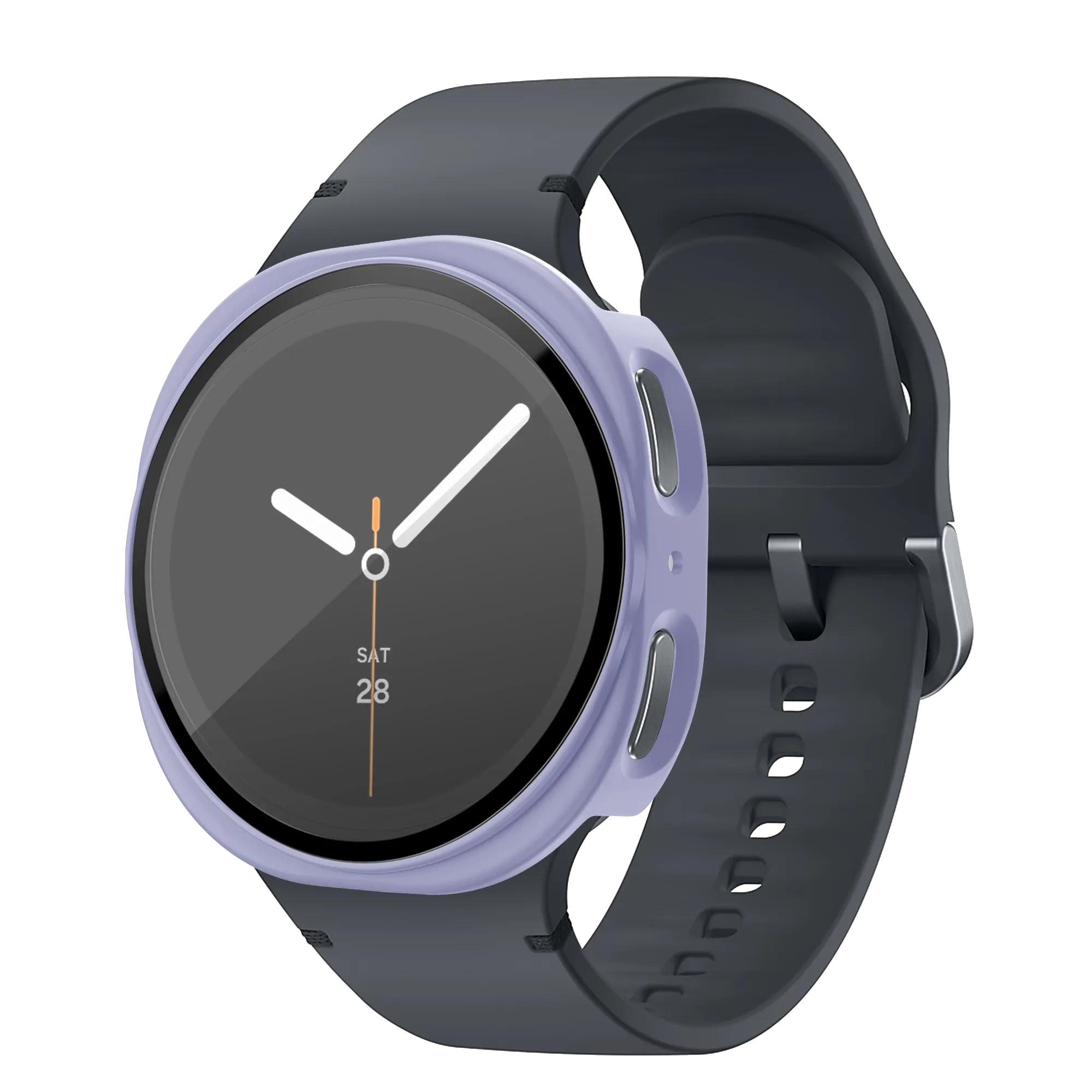 Bandz Coque PC avec verre Samsung Galaxy Watch 8 / 9 - 40mm (Purple)