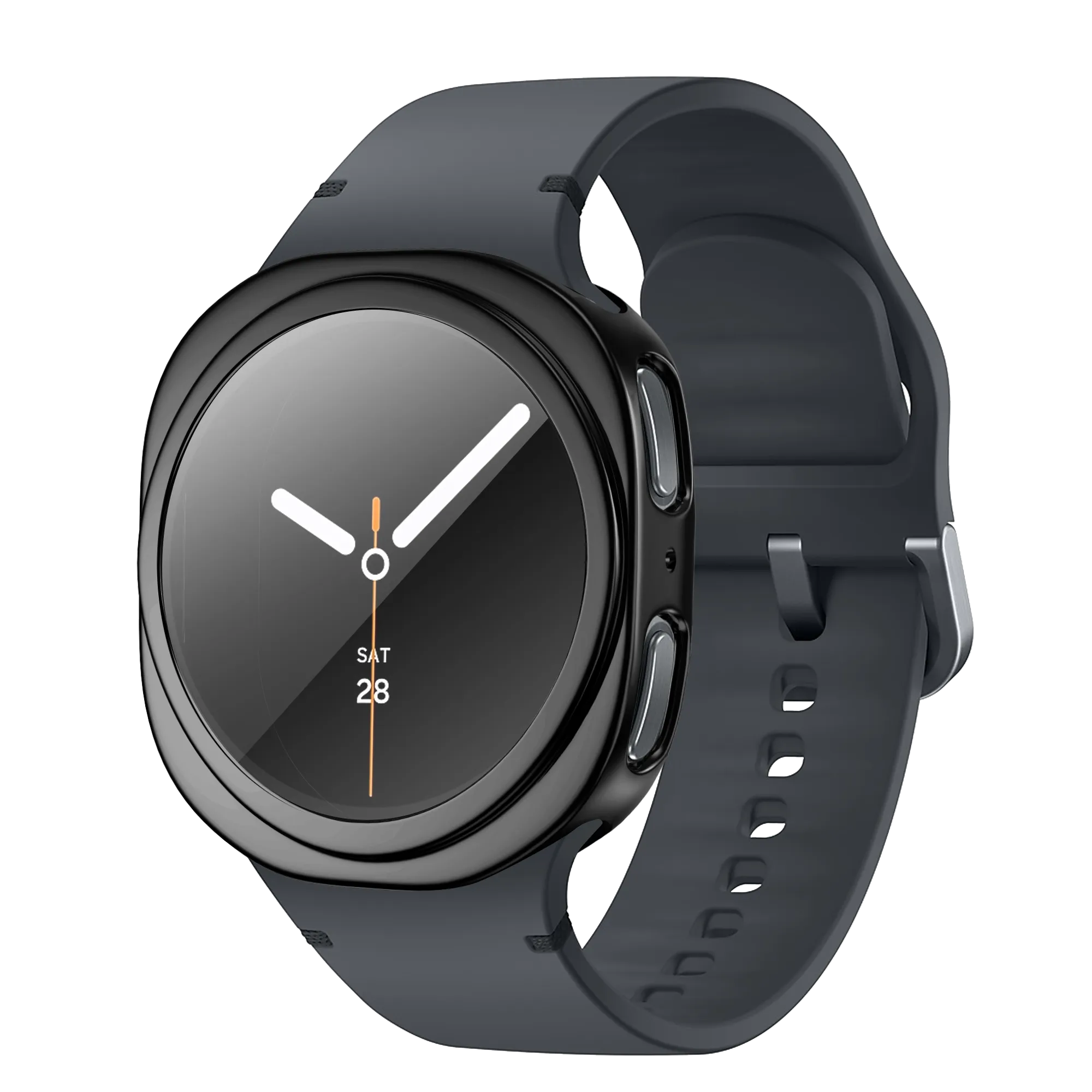 Bandz Coque TPU Samsung Galaxy Watch 8 / 9 - 44mm (noir)