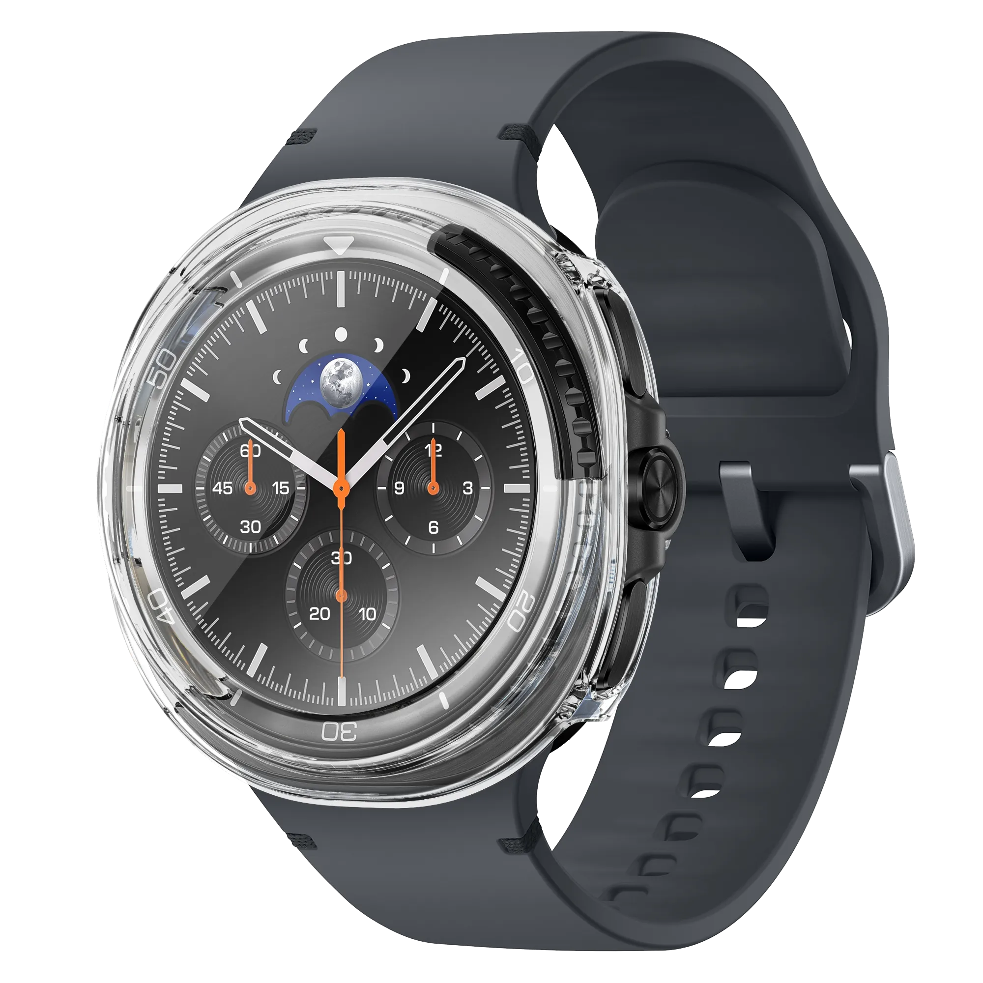 Bandz Coque PC avec verre Samsung Galaxy Watch 8 Classic (transparent)