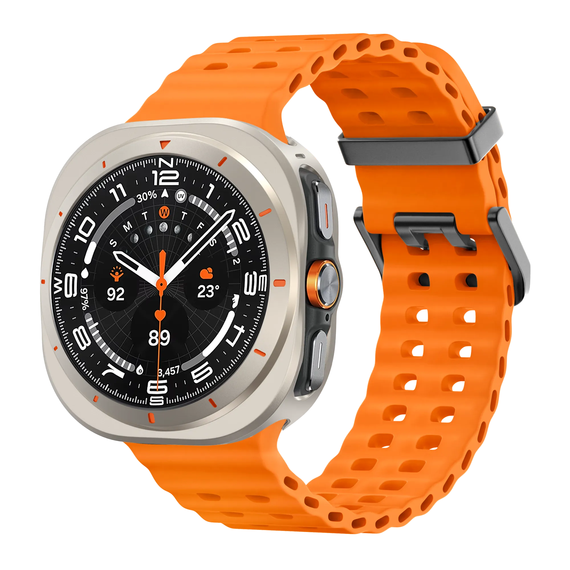 Bandz Coque metallique Samsung Galaxy Watch Ultra (titane)