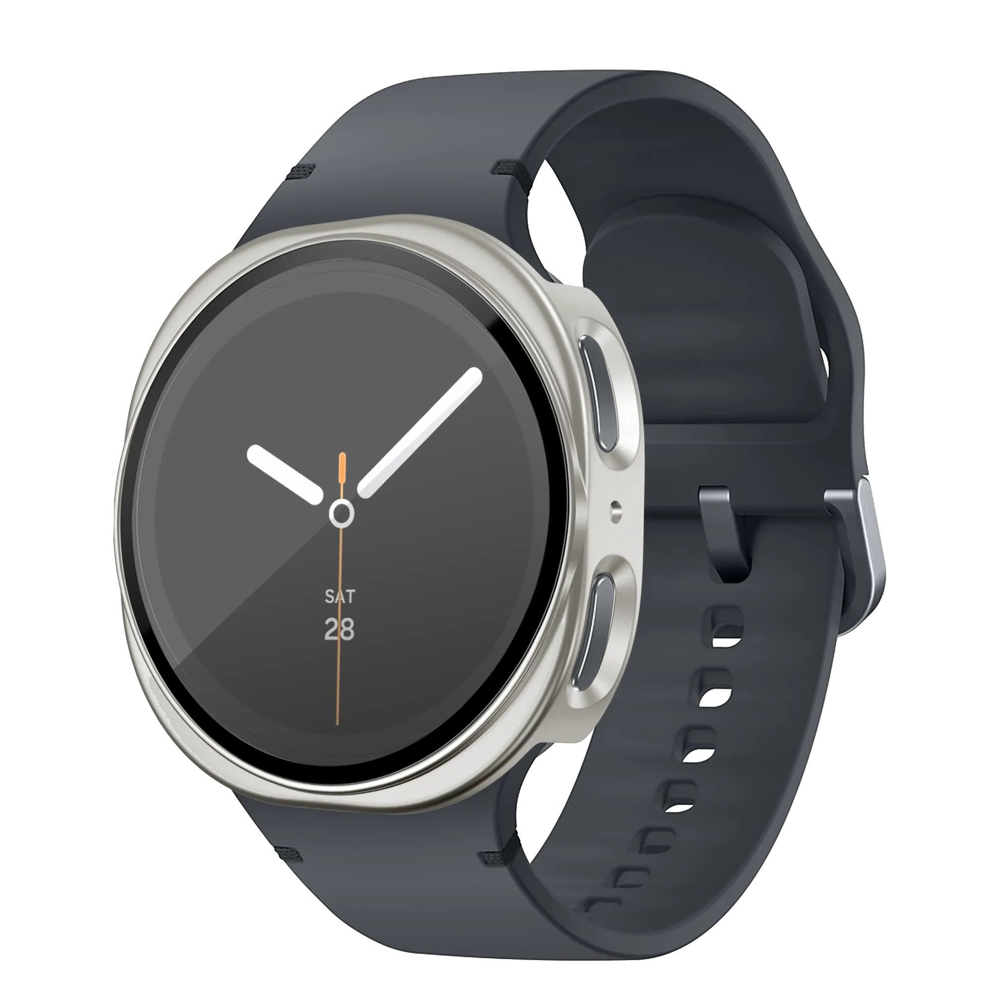 Bandz Coque PC avec verre Samsung Galaxy Watch 8 / 9 - 40mm (lumière stellaire)
