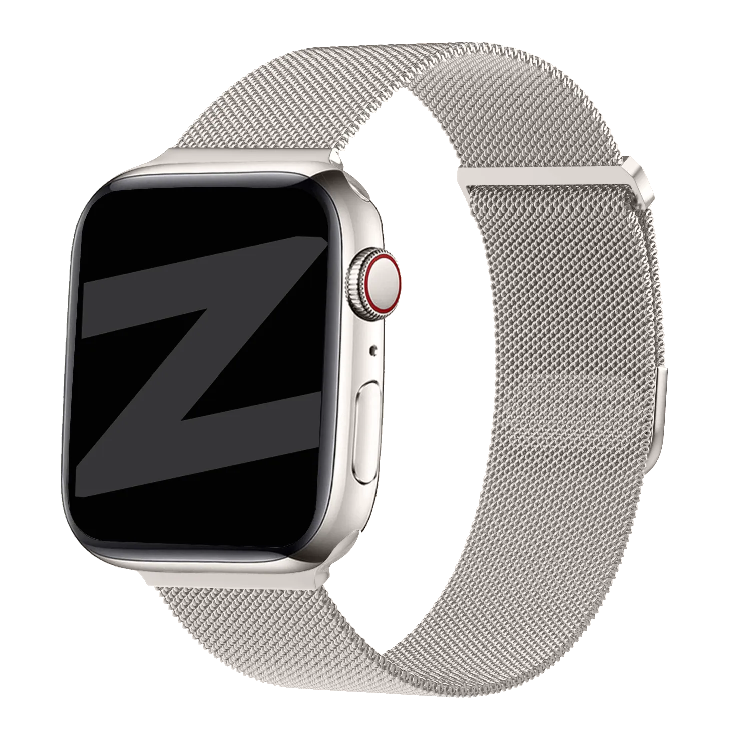 Bandz Bracelet milanais loop Apple Watch (lumière stellaire)