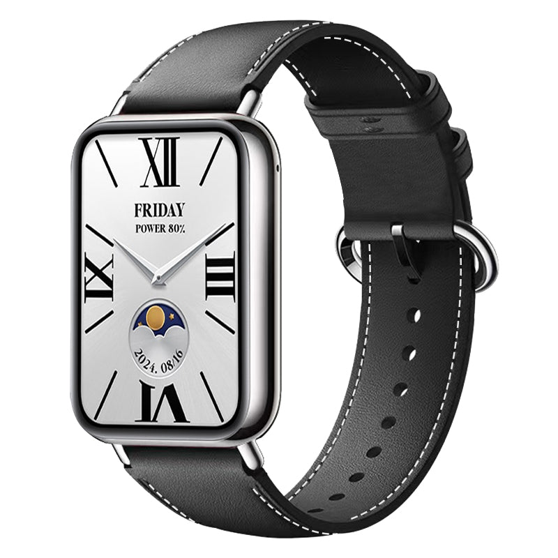 Bracelet cuir Xiaomi Smart Band 8 Pro (noir)