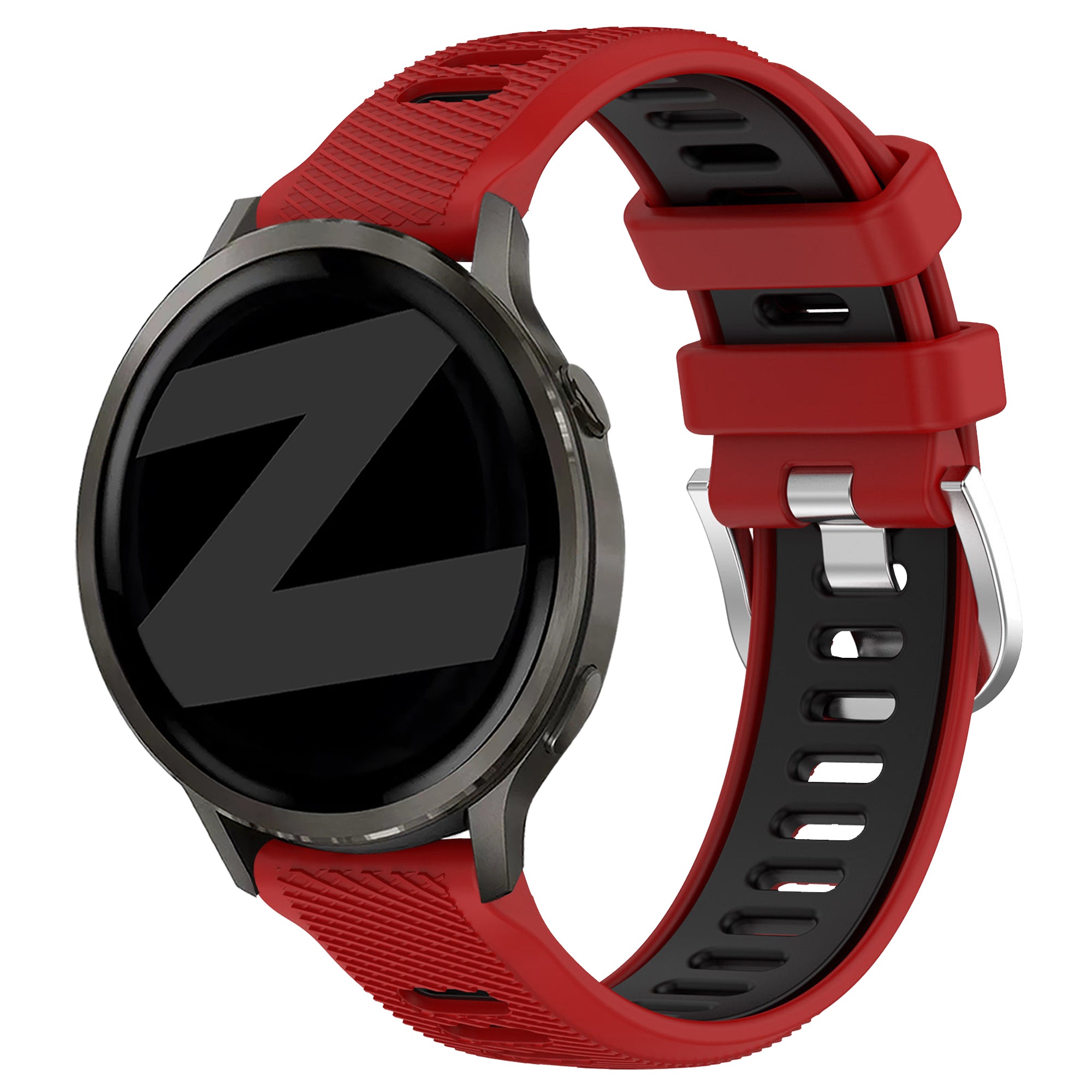 Bandz Bracelet sport avec boucle Garmin Venu 4 - 41mm (rouge/noir)