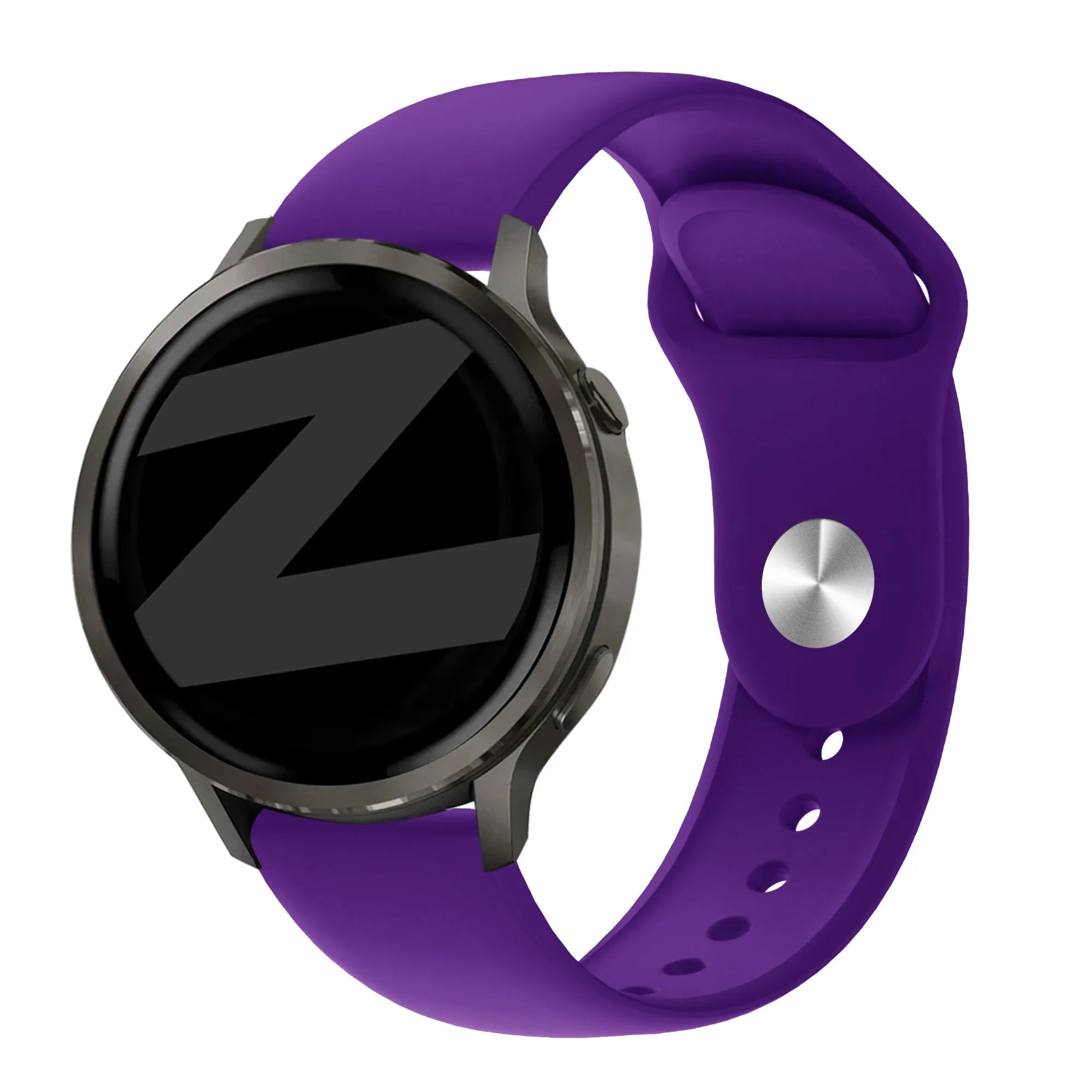Bandz Garmin Forerunner 265s Sport Strap 'Deluxe' (Purple)