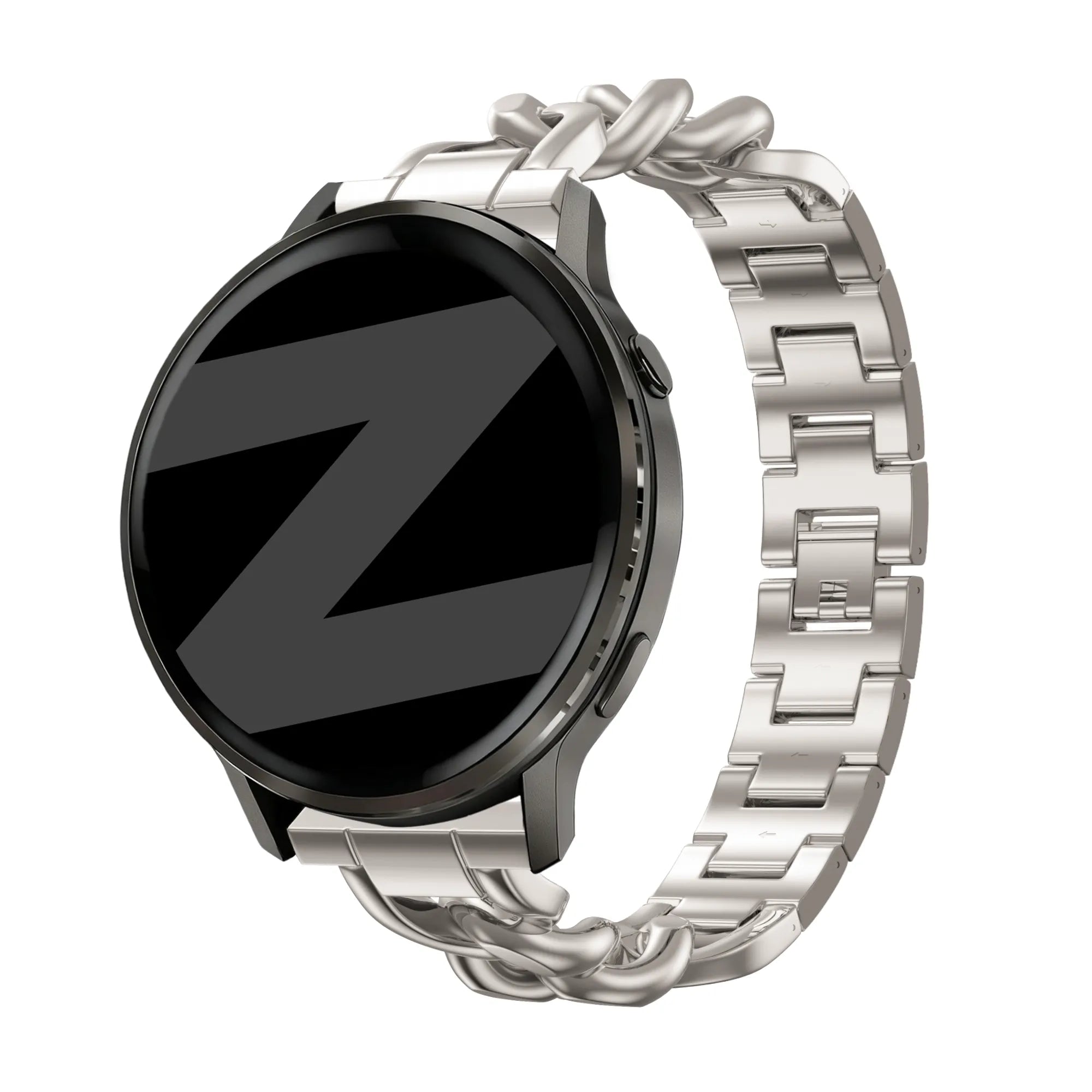 Bandz Bracelet metal 'Chains' Huawei Watch GT 4 - 41mm (lumière stellaire)