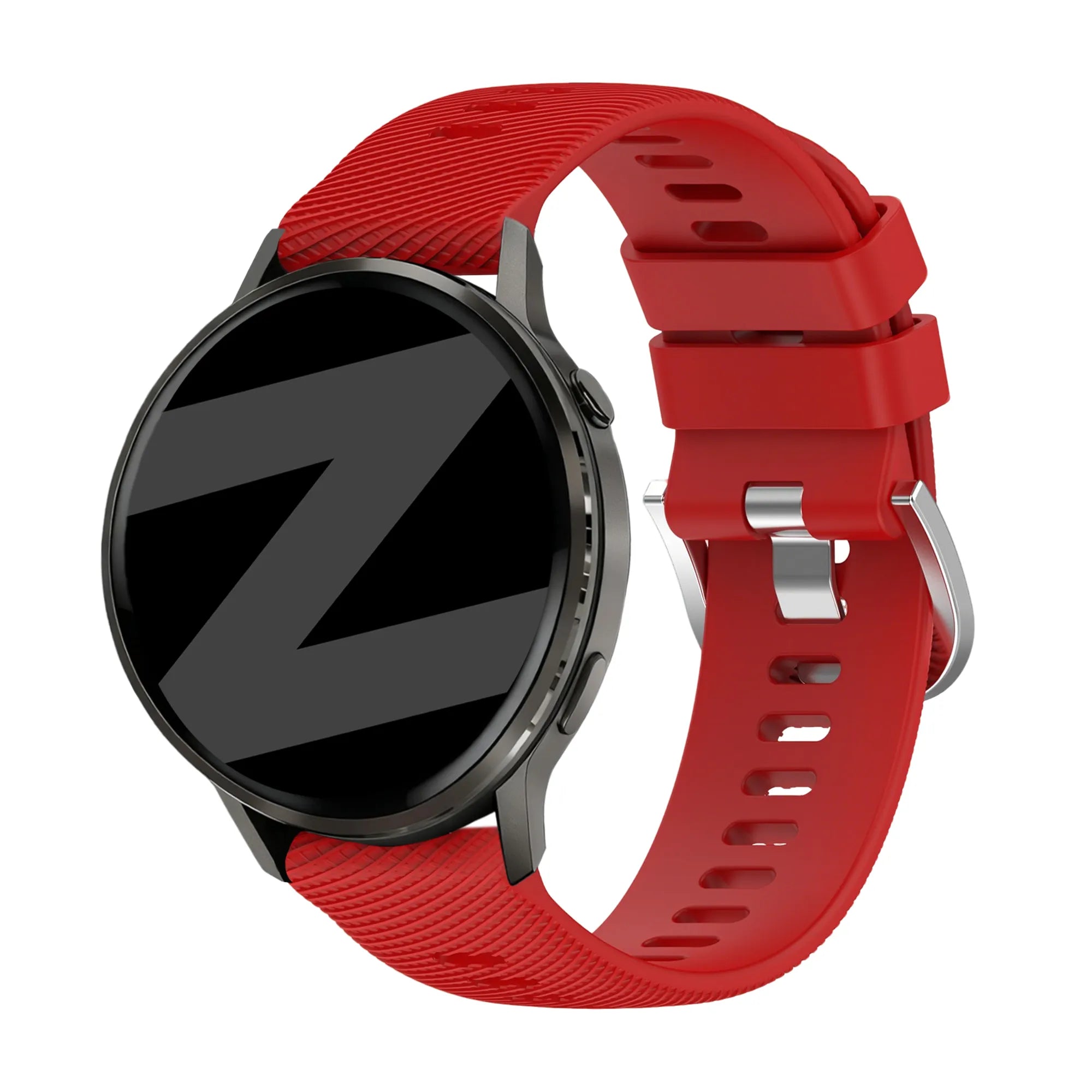 Bandz Bracelet silicone 'Deluxe' Garmin Vivoactive 4s (rouge)