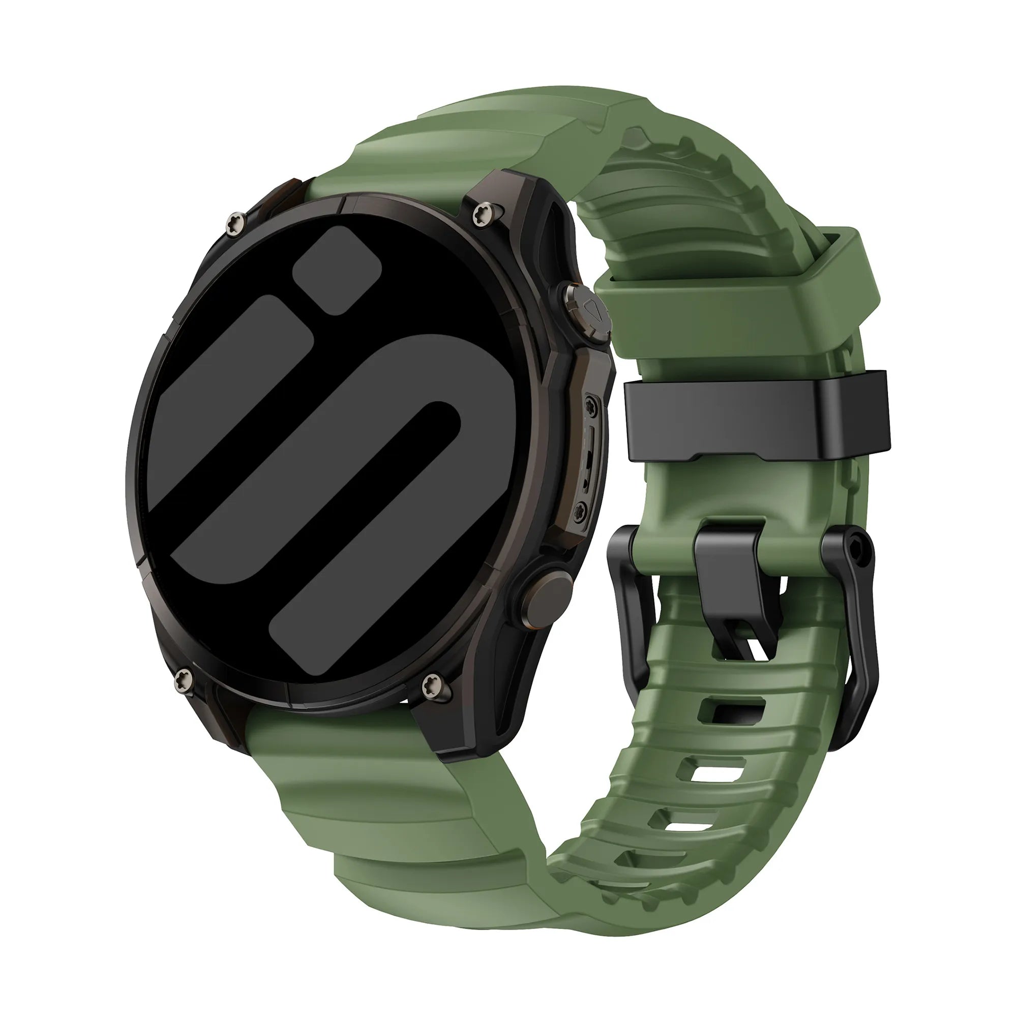 Garmin Instinct 3 - 45mm Trail Silicone Strap (Dark Green)