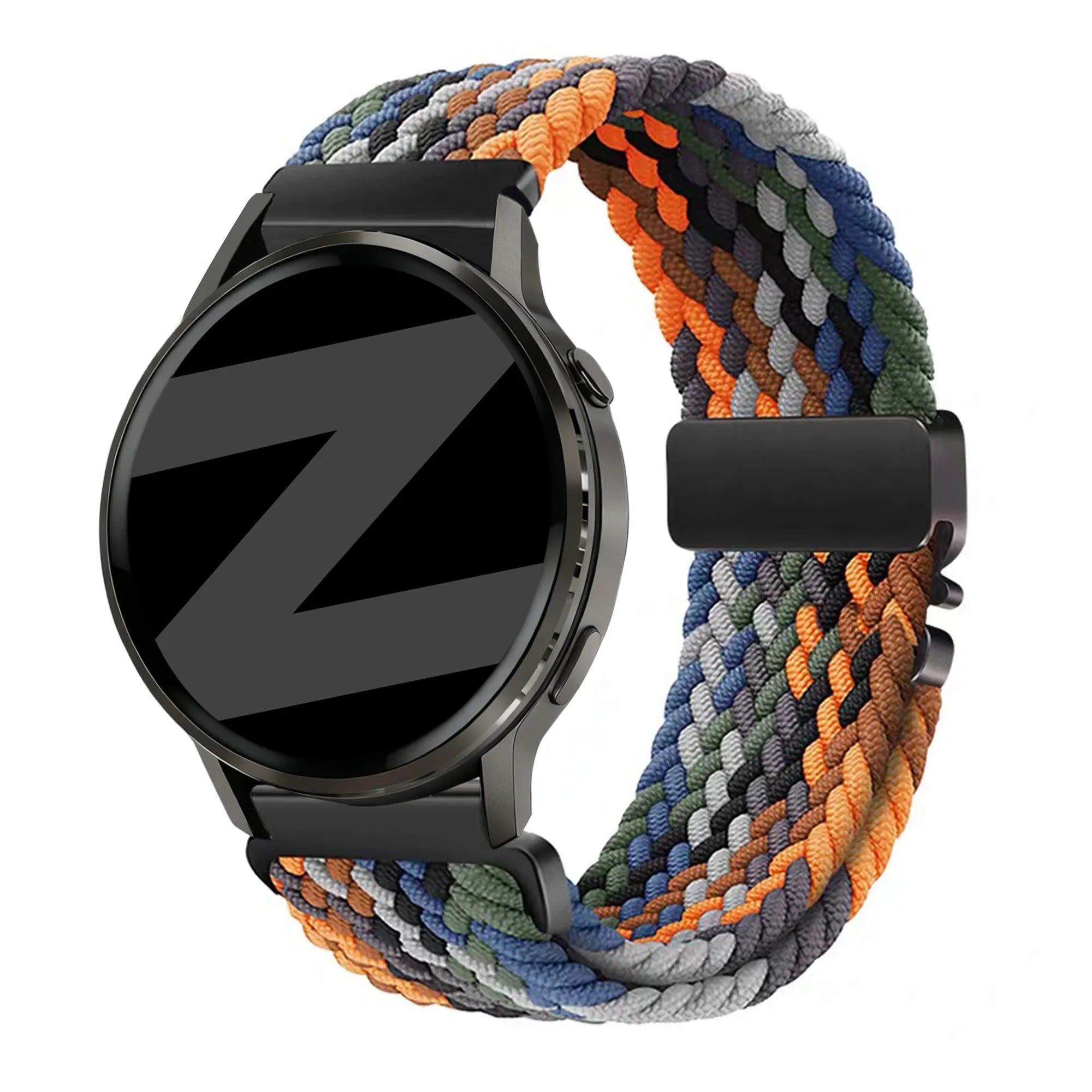 Bandz Garmin Bounce 2 Braided Strap 'Parachute' (Multicolour)