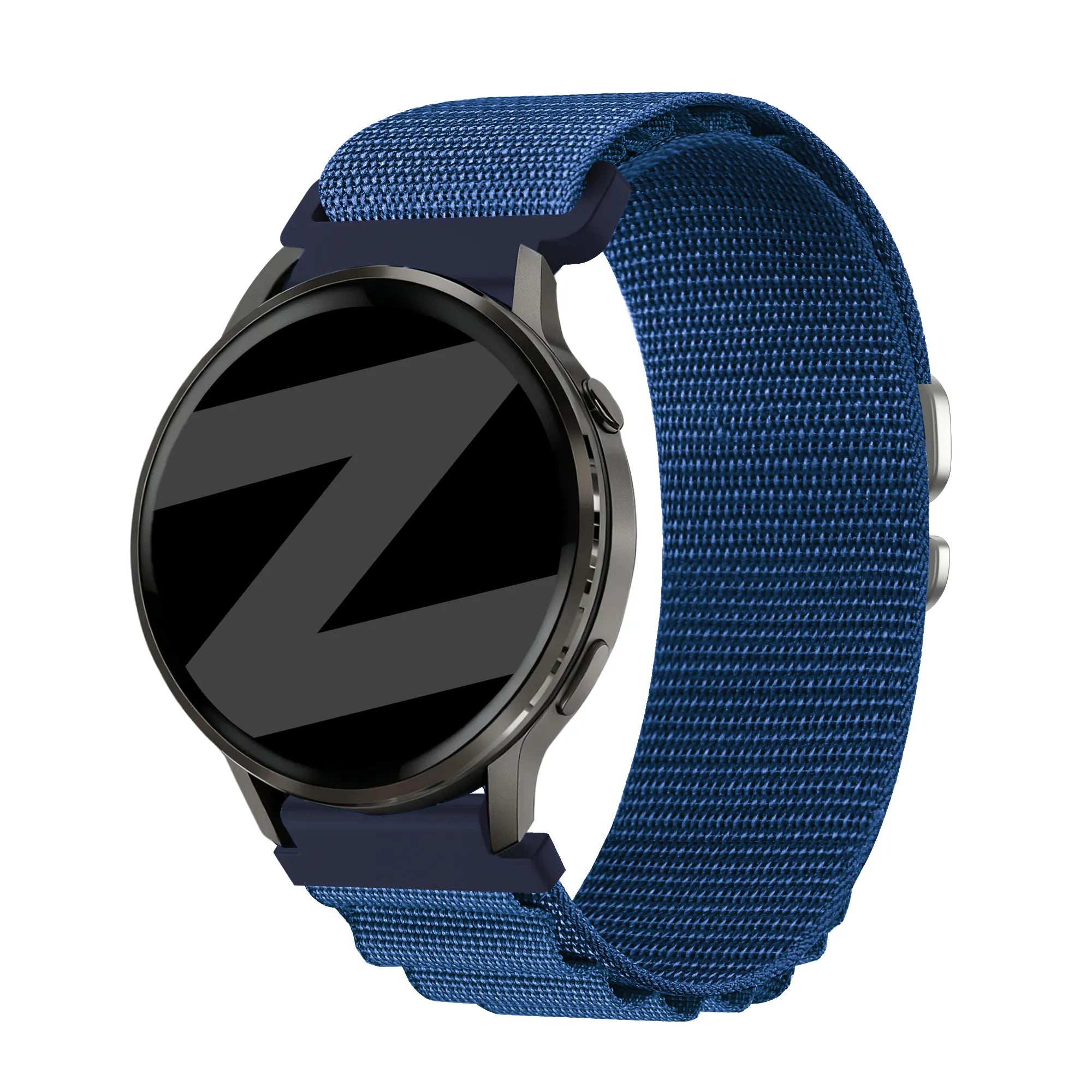 Bandz Bracelet nylon Alpine Garmin Venu SQ (bleu)