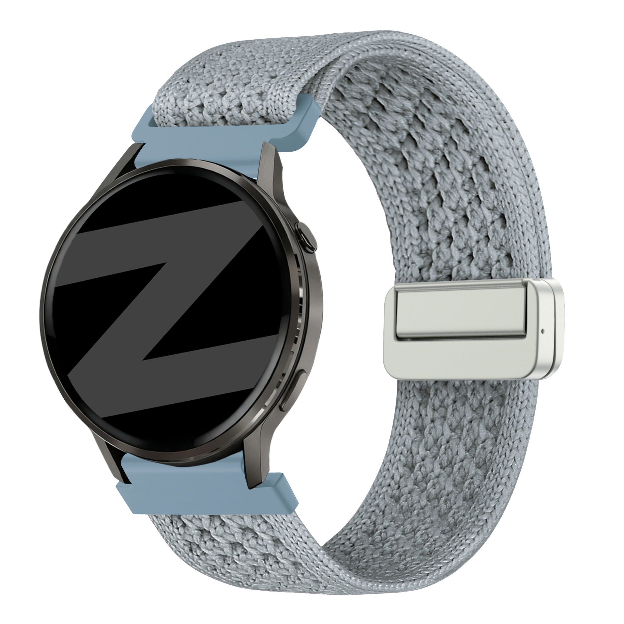 Bandz Bracelet nylon Vintage Withings ScanWatch 2 - 38mm (bleu clair)