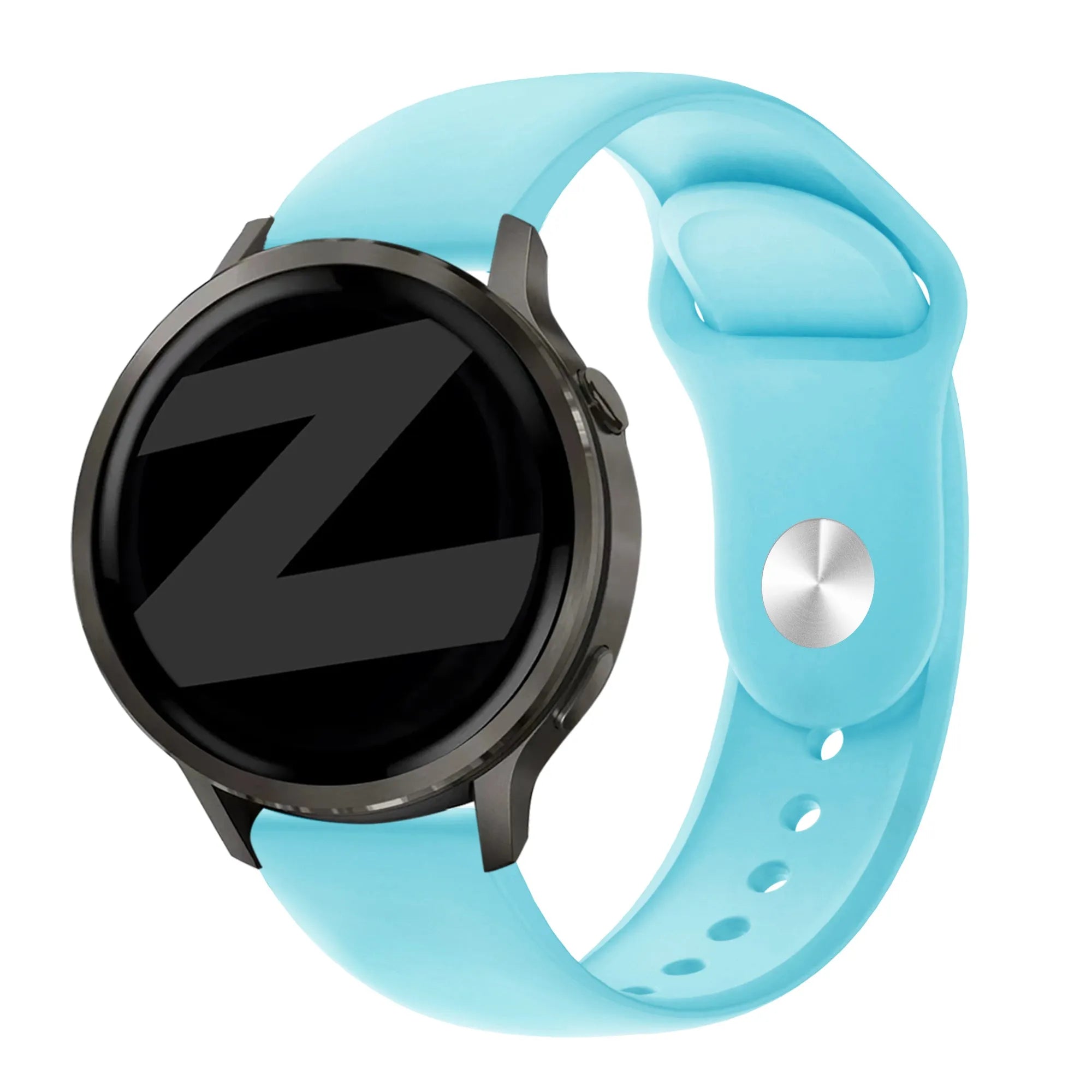 Bandz Garmin Forerunner 265s Sport Strap 'Deluxe' (Light Blue)