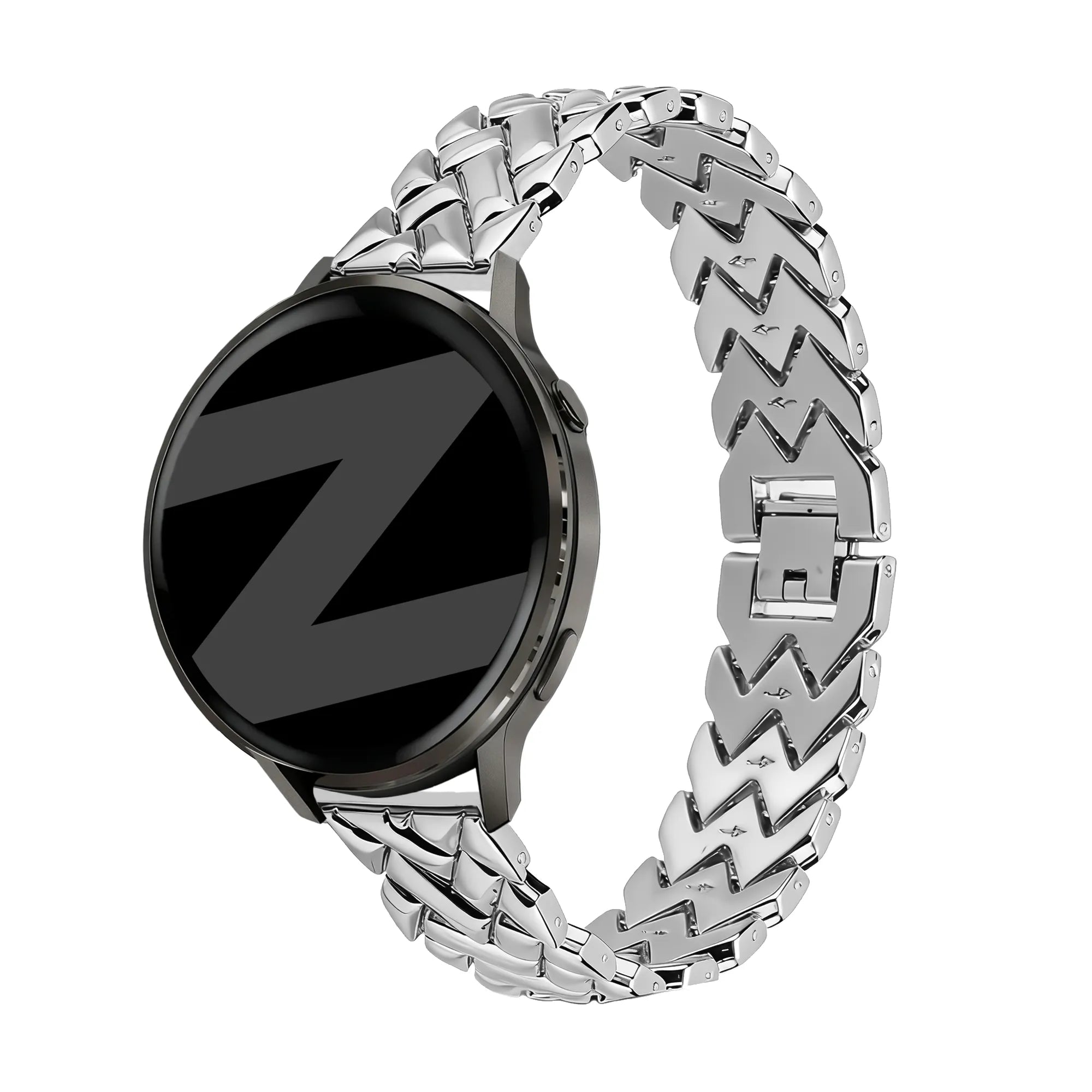 Bandz Bracelet metal 'V-Type' Huawei Watch GT 7 - 41mm (argent)