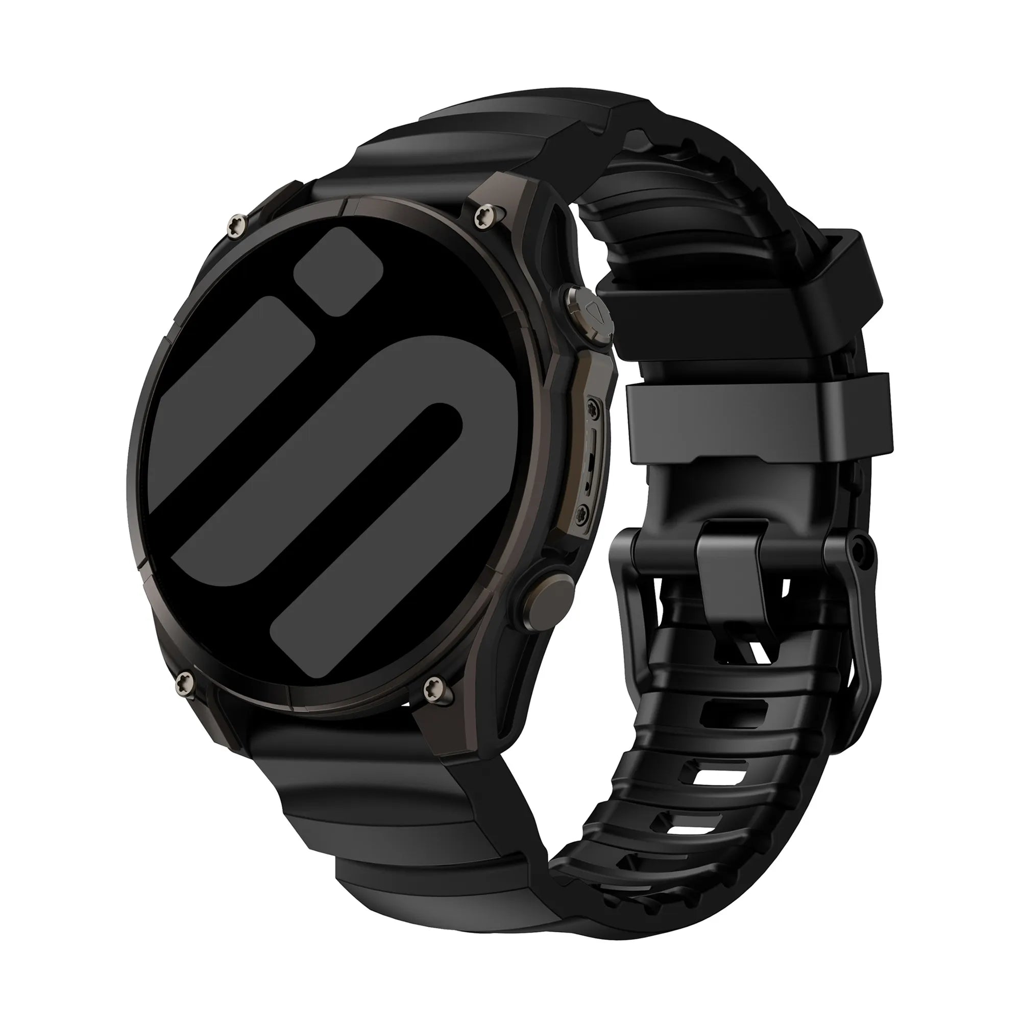 Bracelet silicone 'Trail' Garmin D2 Mach 2 - 51mm (noir)