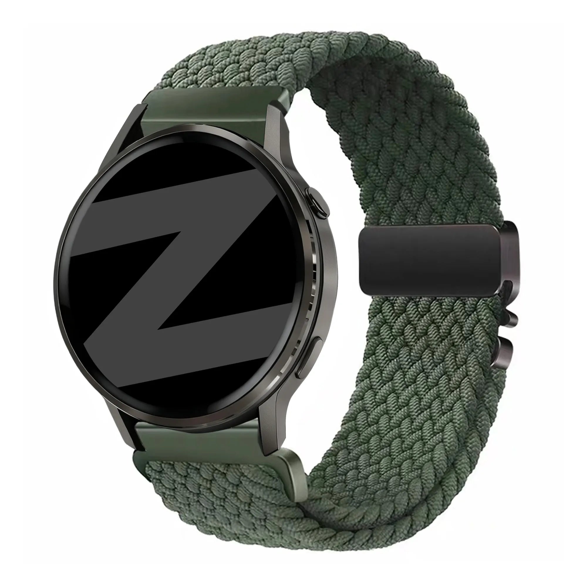Bandz Bracelet tressé 'Parachute' Garmin Venu 2s (vert)