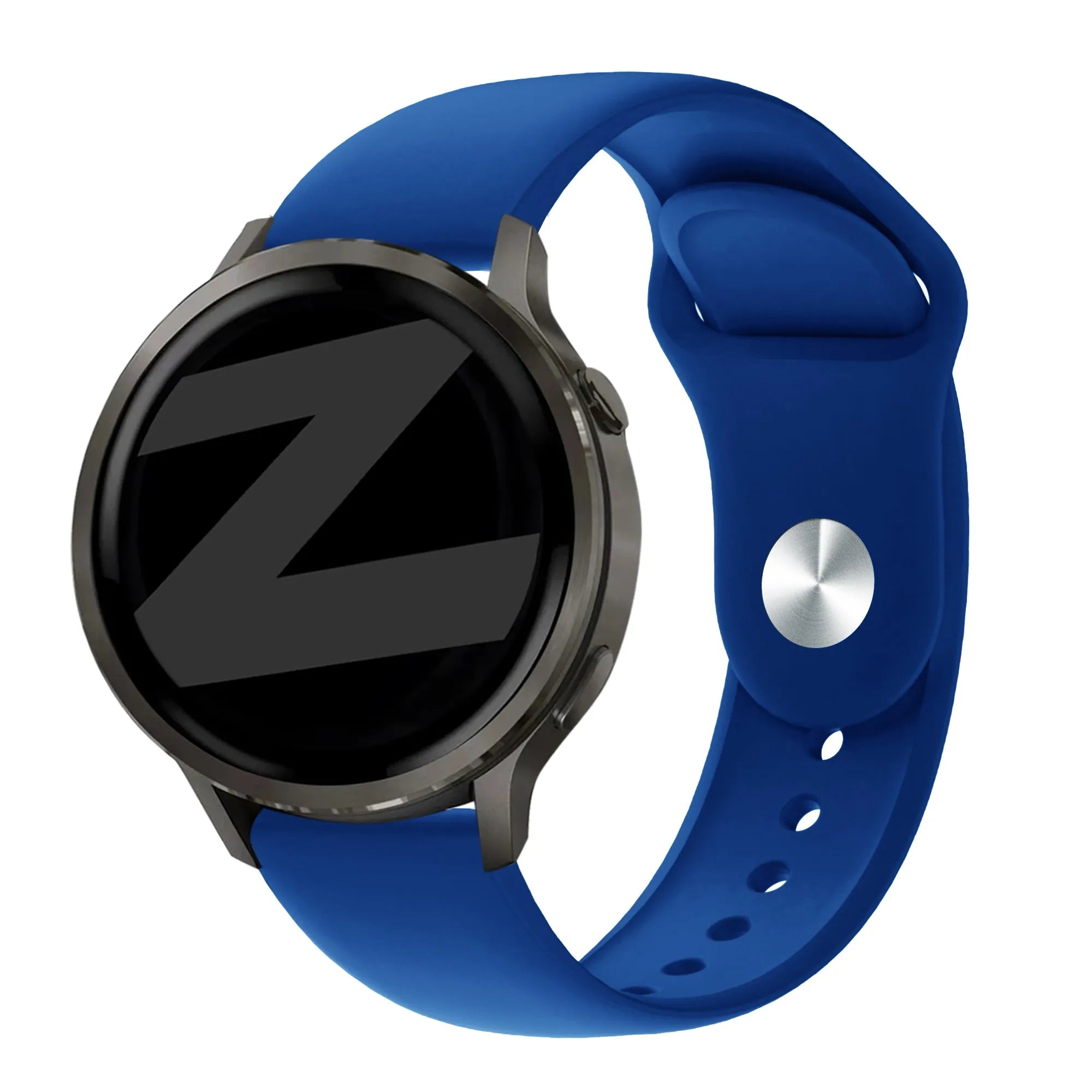 Bandz Garmin Forerunner 265s Sport Strap 'Deluxe' (Royal Blue)