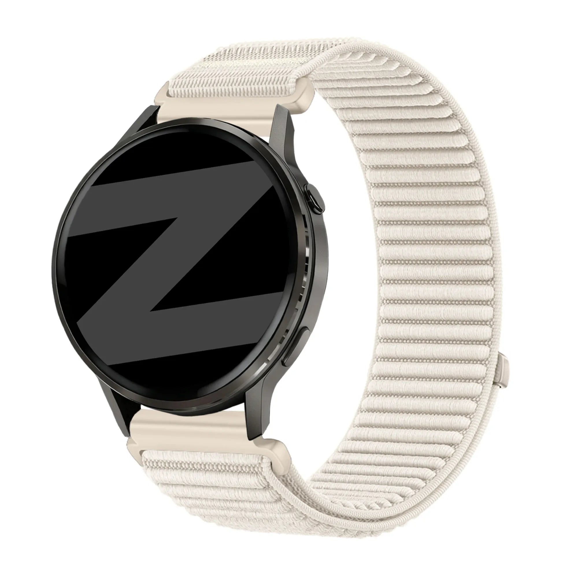 Bandz Bracelet nylon ondulé Garmin Forerunner 570 - 42mm (lumière stellaire)