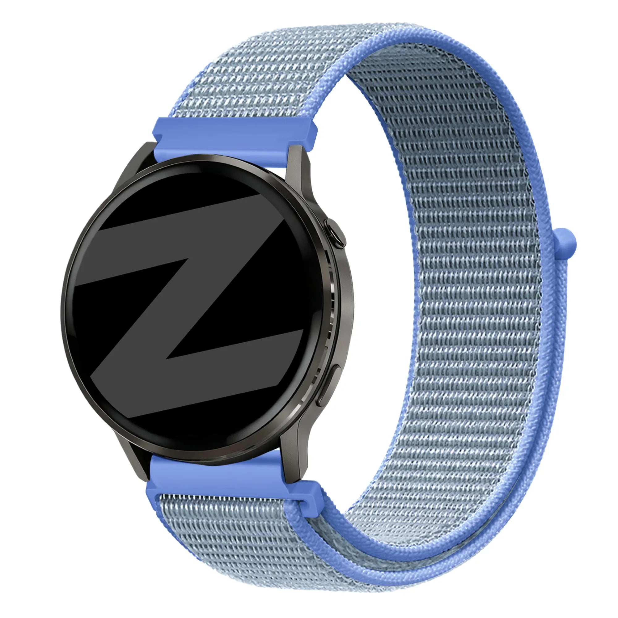 Bandz Bracelet nylon Garmin Vivoactive 4s (bleu clair)