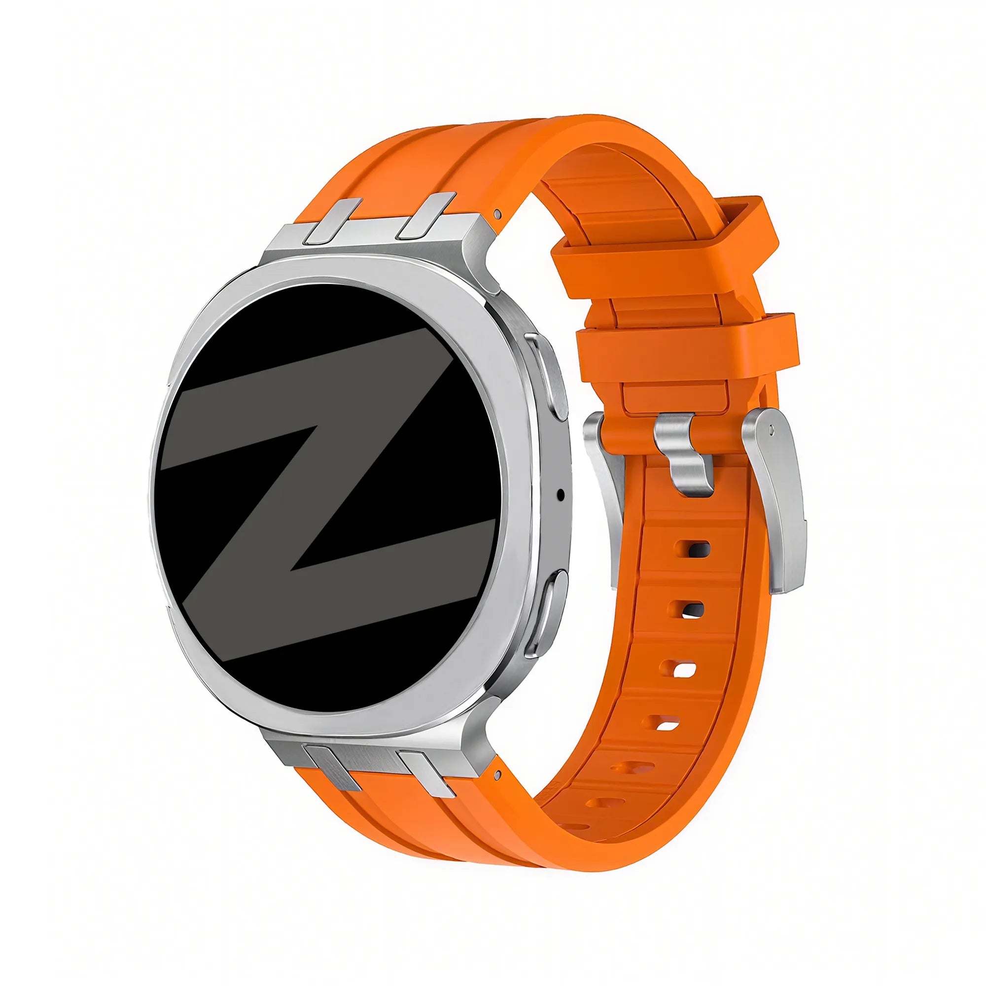 Bandz Bracelet silicone 'Luxe Liquid' Samsung Galaxy Watch 8 Classic (orange)