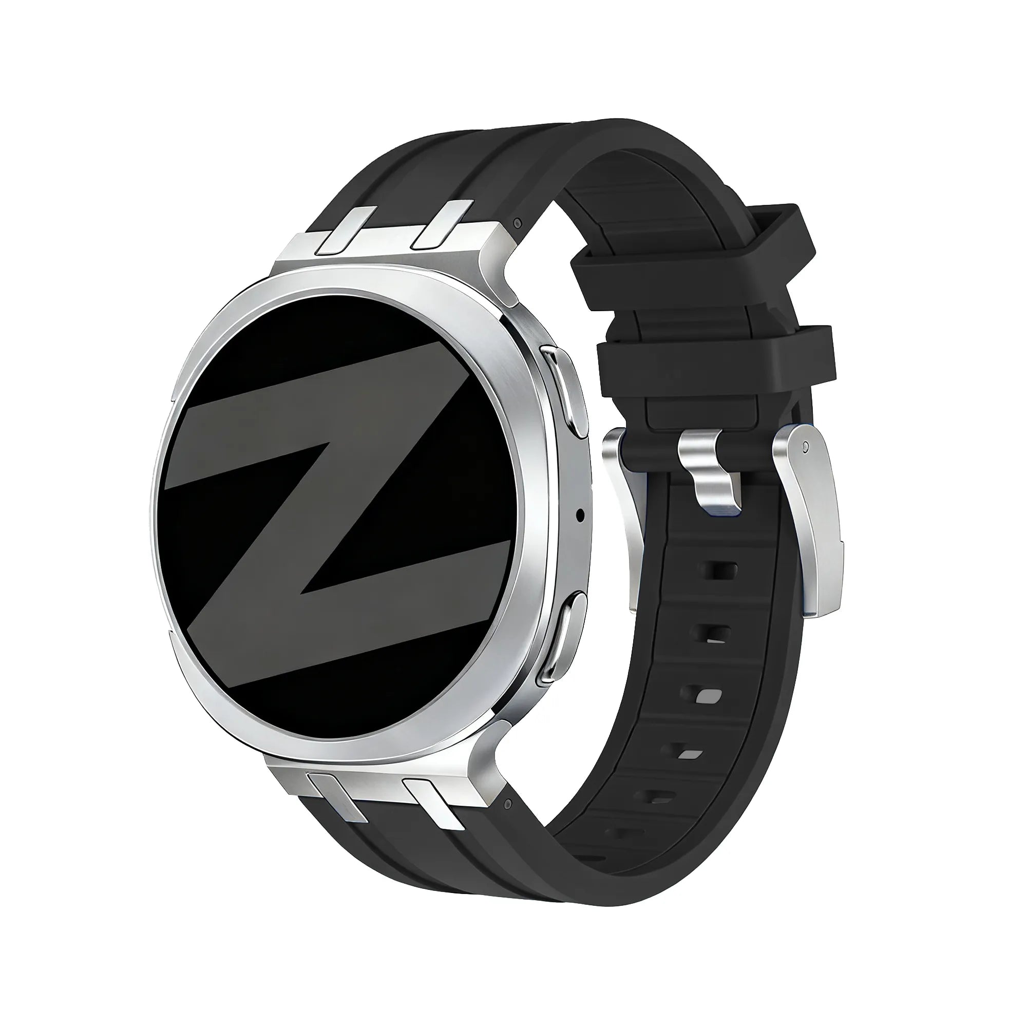 Bandz Bracelet silicone 'Luxe Liquid' Samsung Galaxy Watch 9 - 44mm (noir)