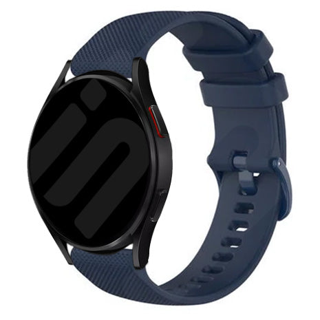 Amazfit GTR 4 Premium Silicone Strap (Dark Blue)