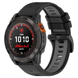 Bracelet sport á boucle Garmin Instinct E - 45mm (noir/gris)