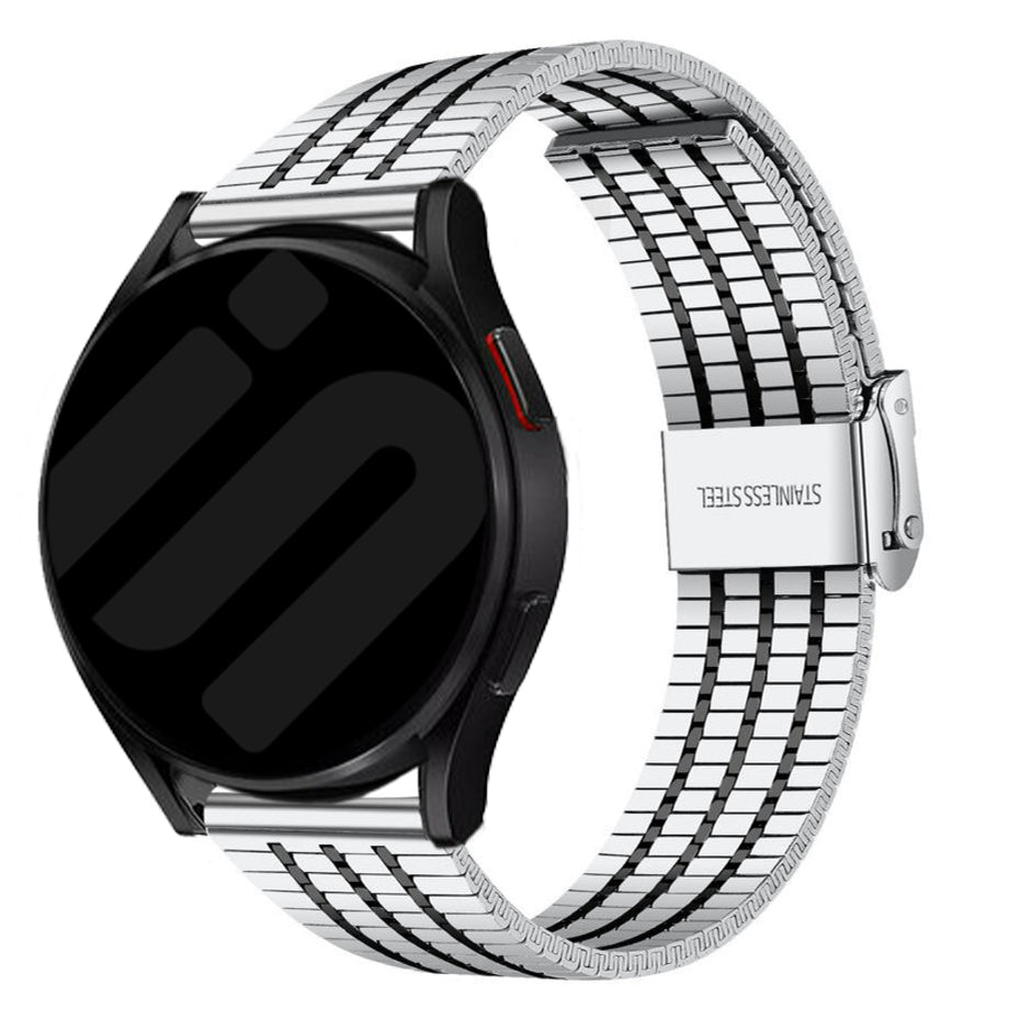 Bracelet acier fine Xiaomi Watch 2 Pro (argent/noir)