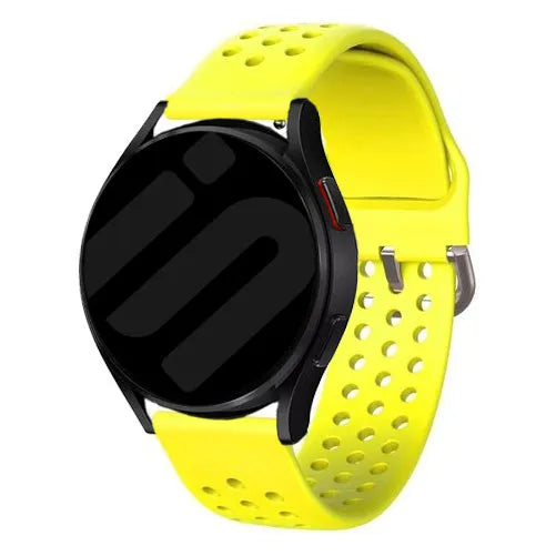 Bracelet silicone 'Air' Amazfit Bip U (Pro) (jaune)