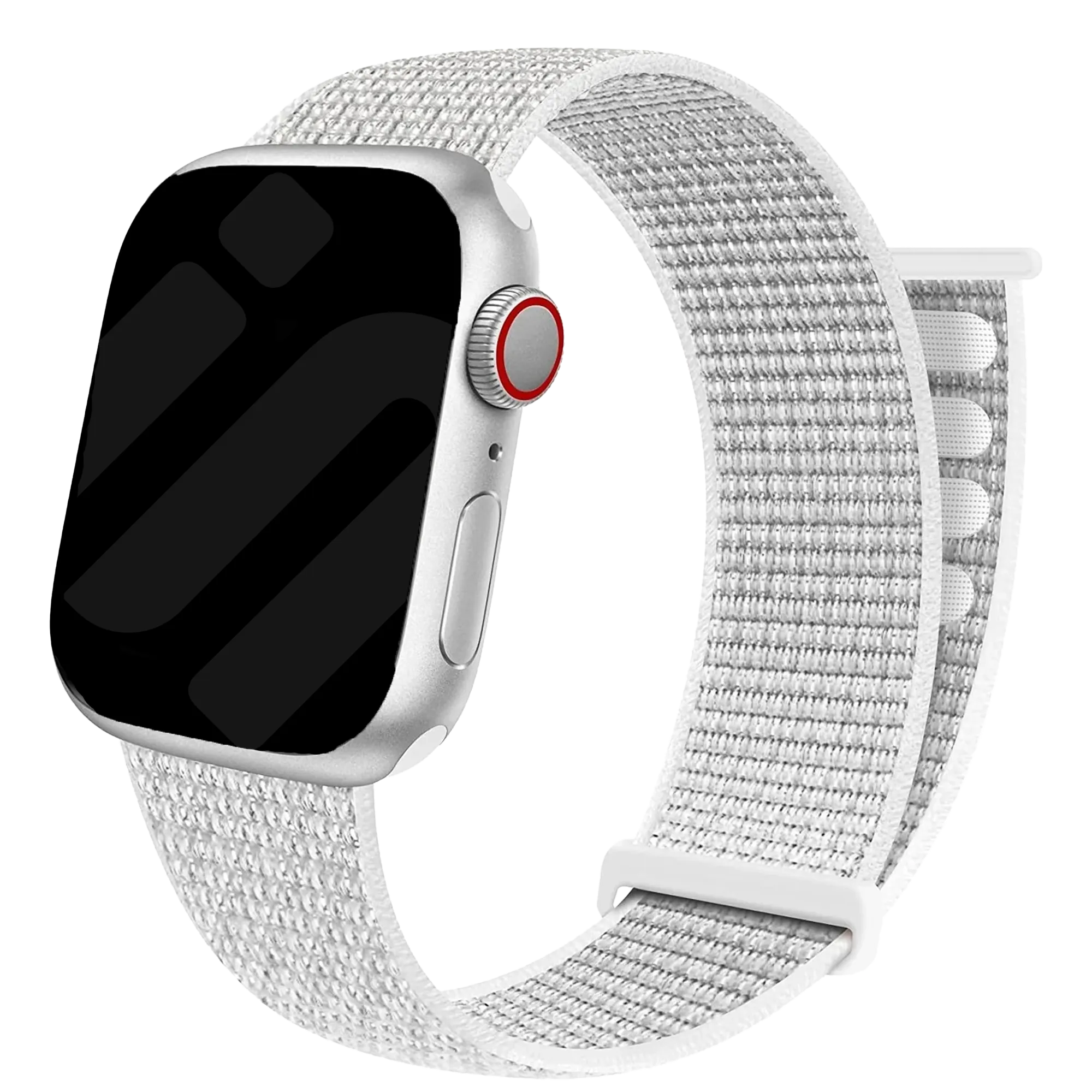 Bracelet Apple Watch nylon (blanc)