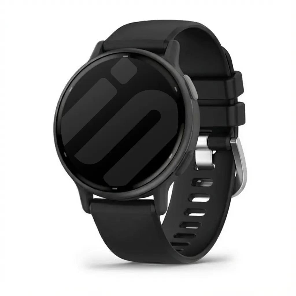Bracelet silicone classique Garmin Vivoactive 5 (zwart)