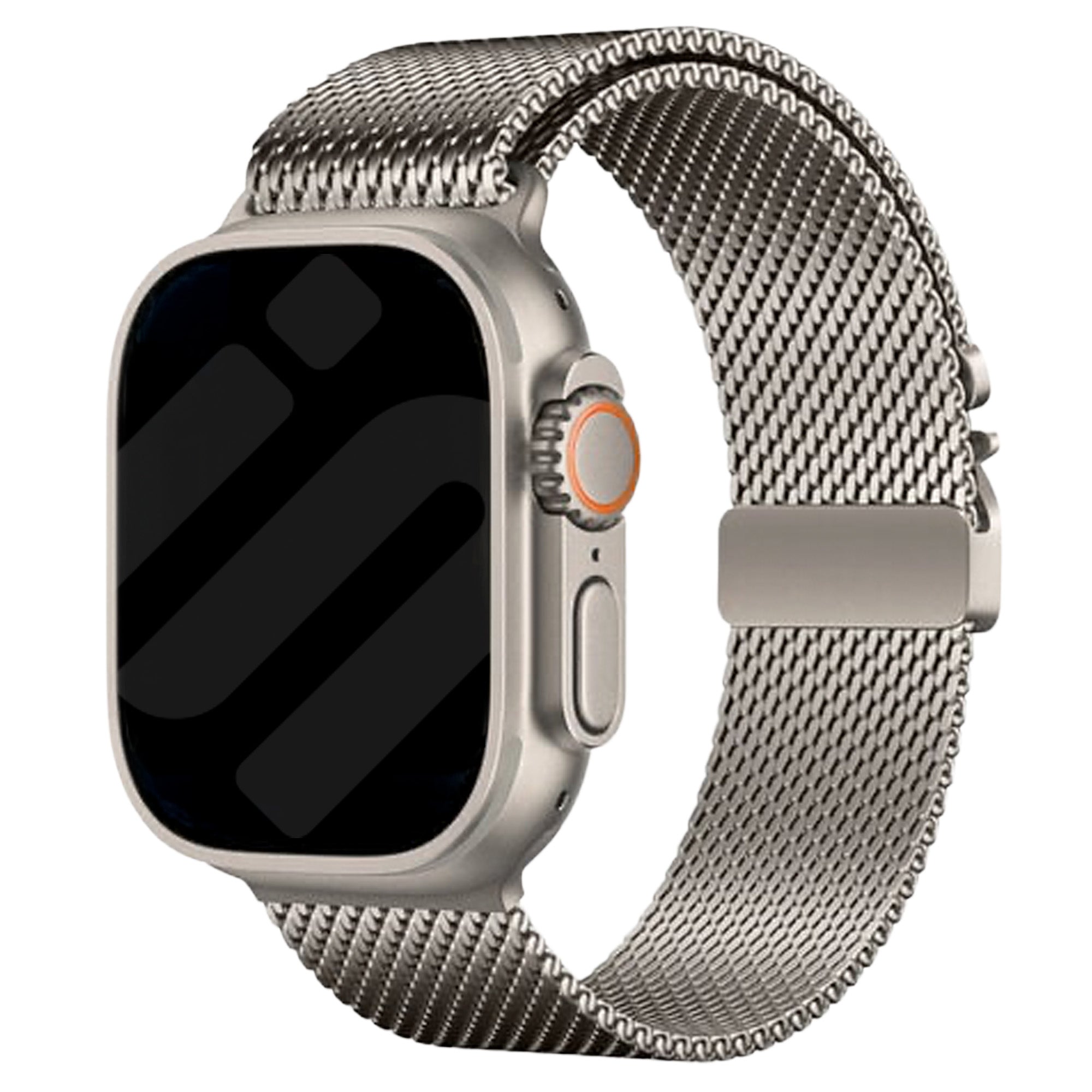Bracelet milanais moderne Apple Watch Ultra (titane)