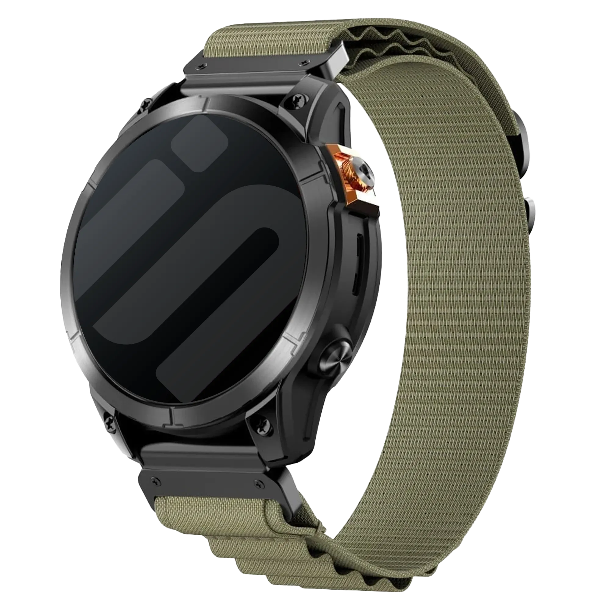 Garmin Forerunner 970 Alpine Strap (Olive Green)