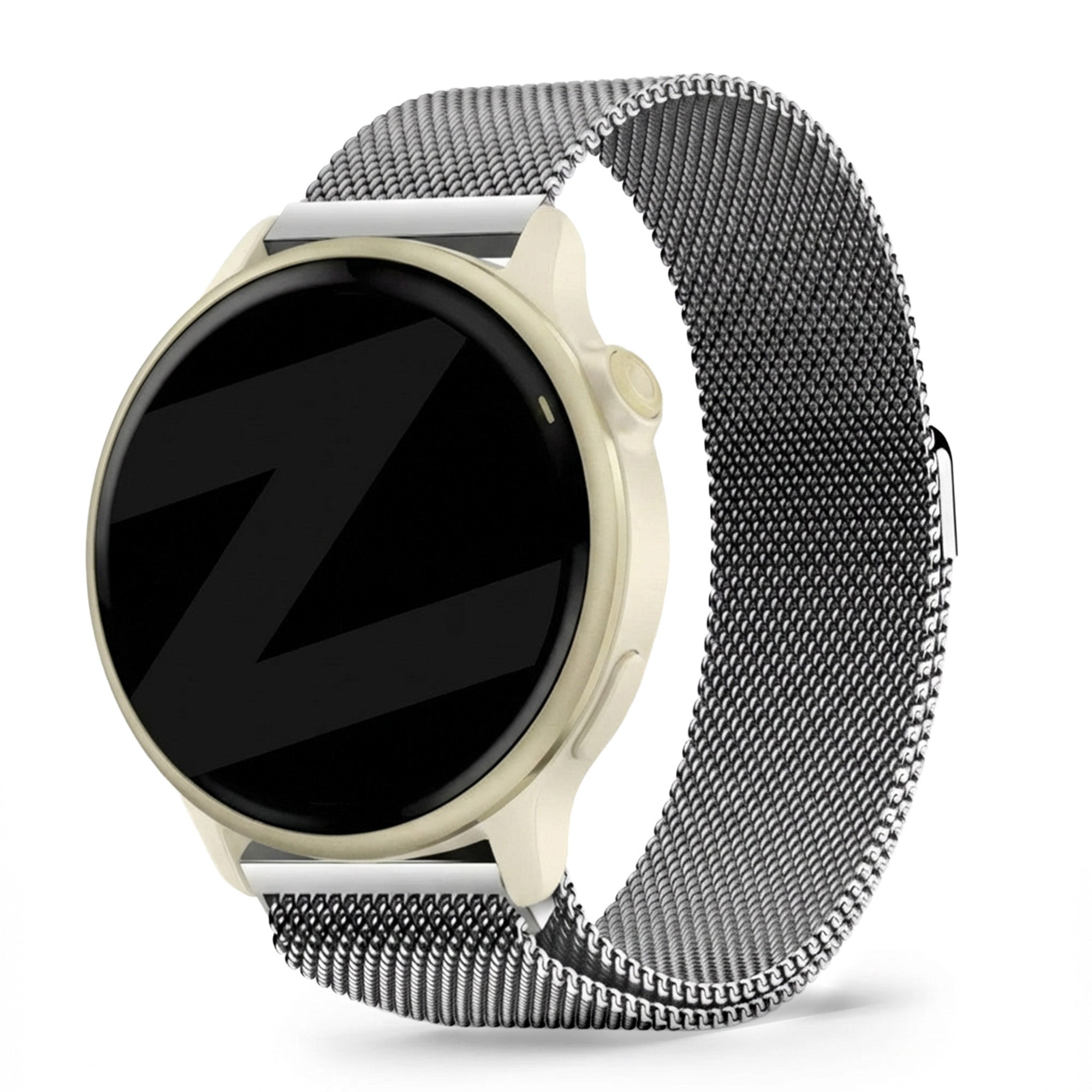 Bandz Bracelet milanais Garmin Vivoactive 6 (argent)