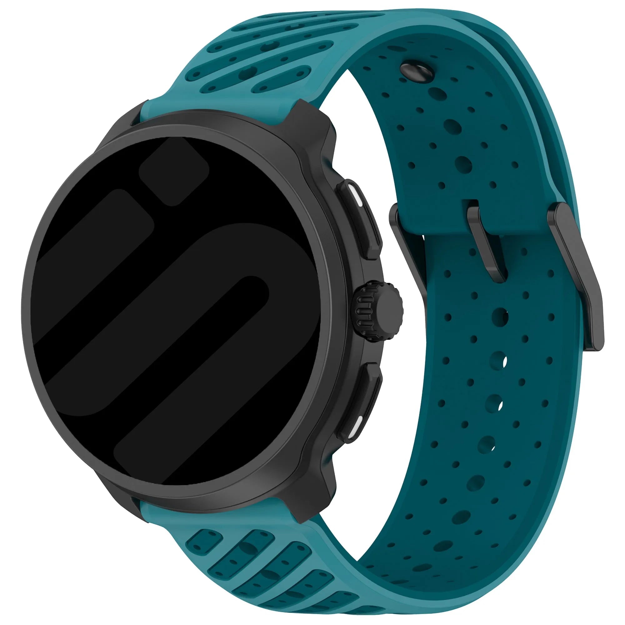 Suunto Race (S) Striped Silicone Strap (Blue)
