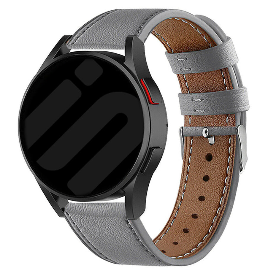 Bracelet cuir moderne Amazfit Cheetah (Pro) (gris)