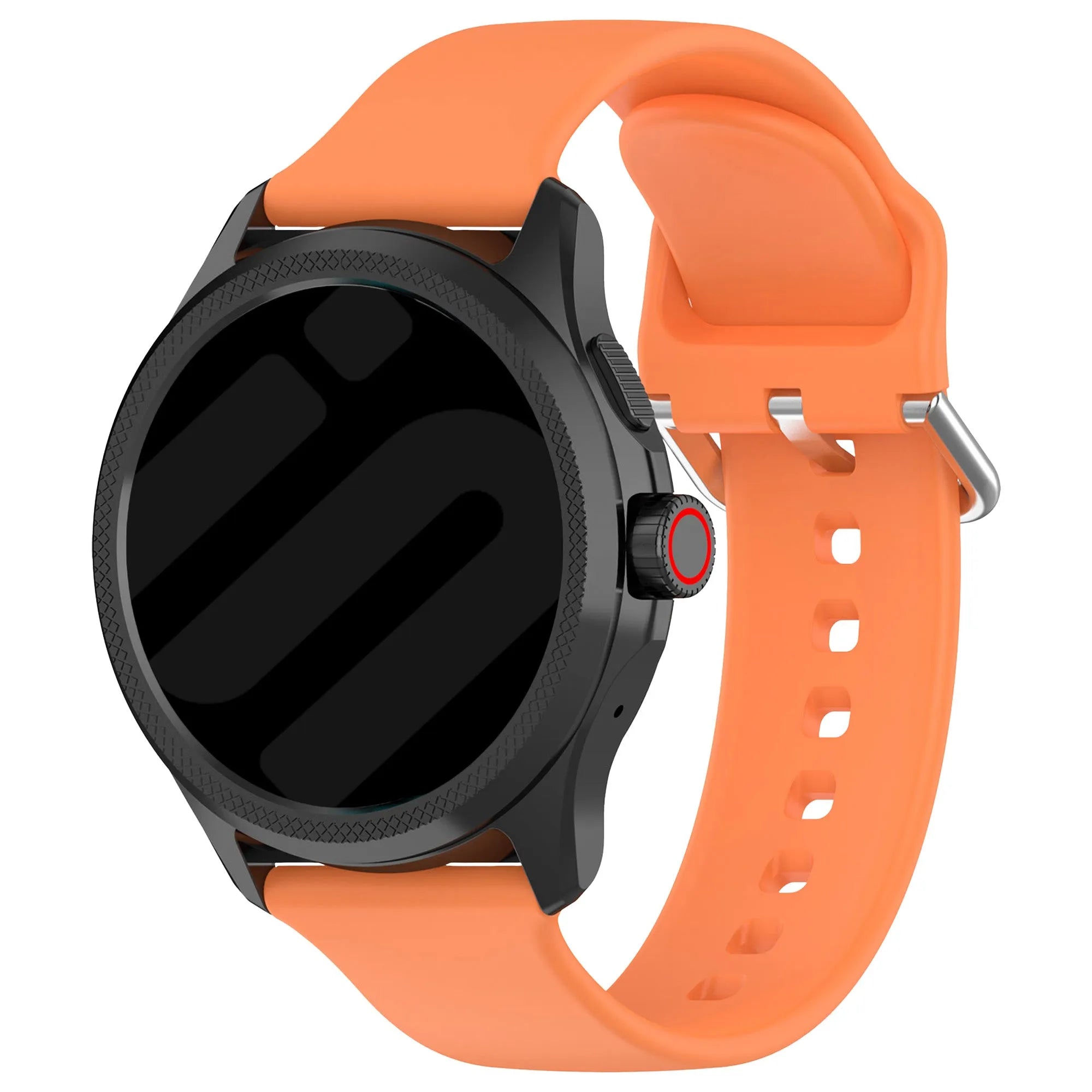 Bracelet silicone avec boucle Coros Apex 4 - 46mm (orange)