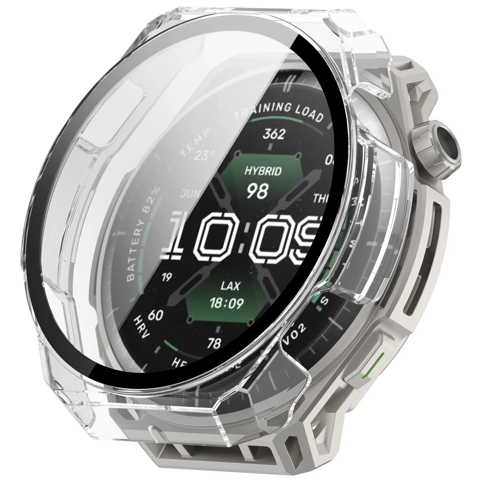 Amazfit Balance 3 PC Case with Glass (Transparent)