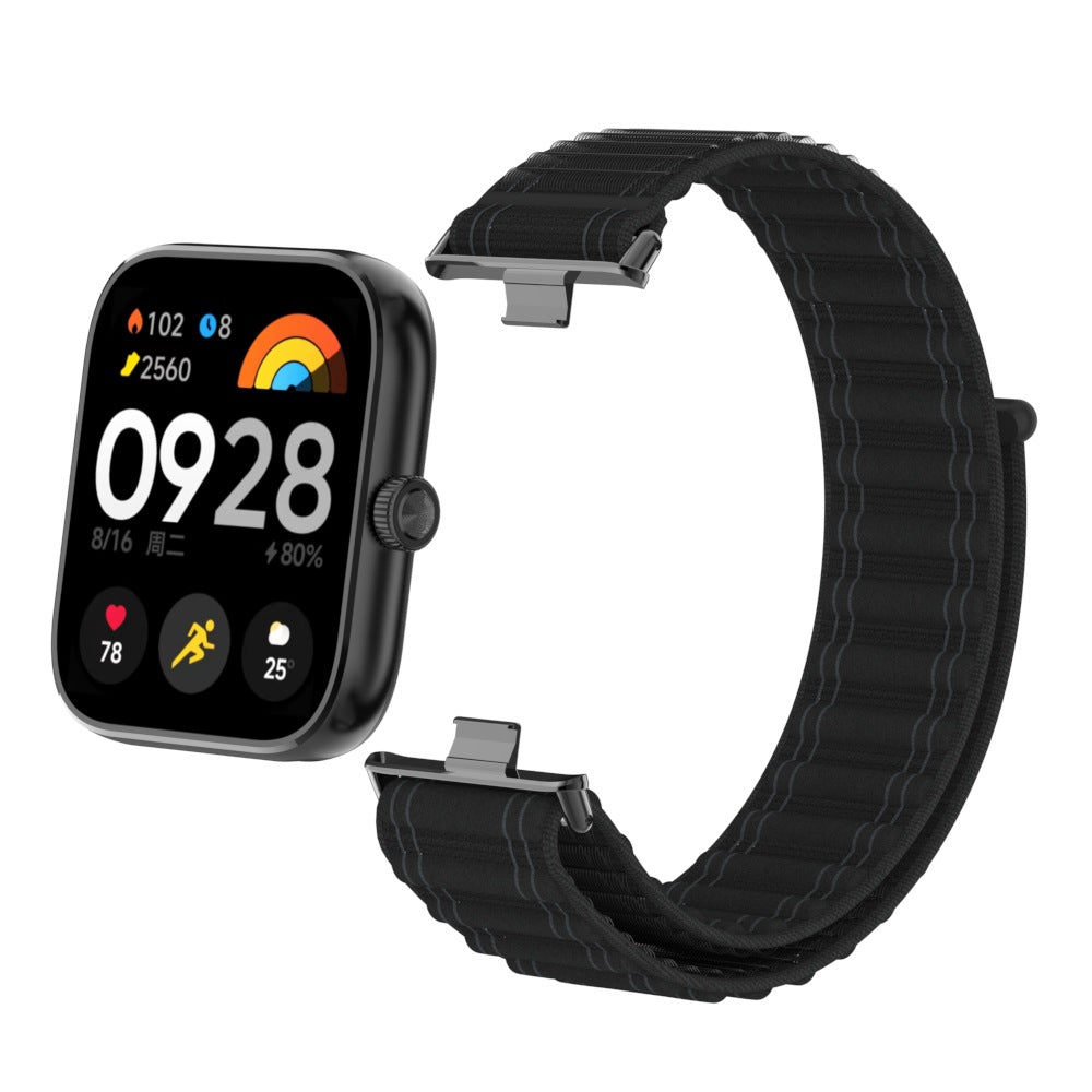 Bracelet nylon Xiaomi Smart Band 8 Pro Wave (noir)