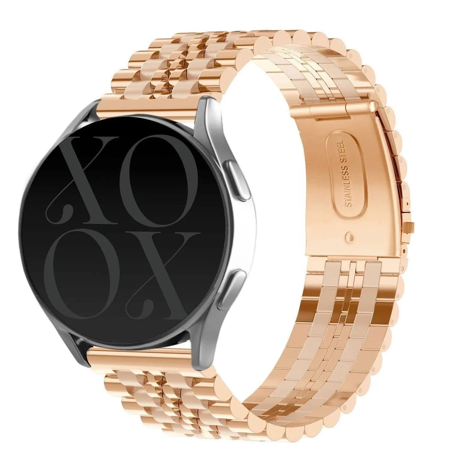 Bracelet acier xoxo Wildhearts Amazfit GTS 2 (rose/doré)