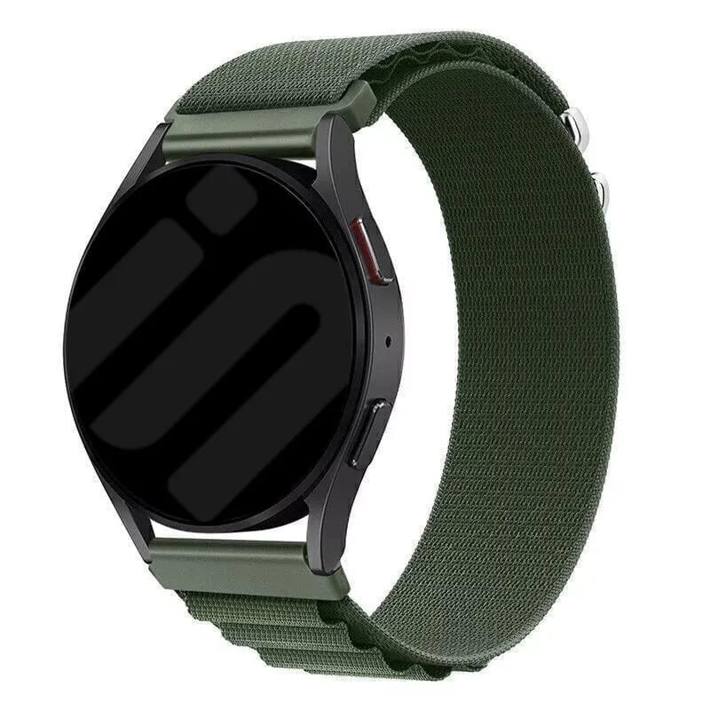 Bracelet nylon Alpine Suunto Race 2 (vert)